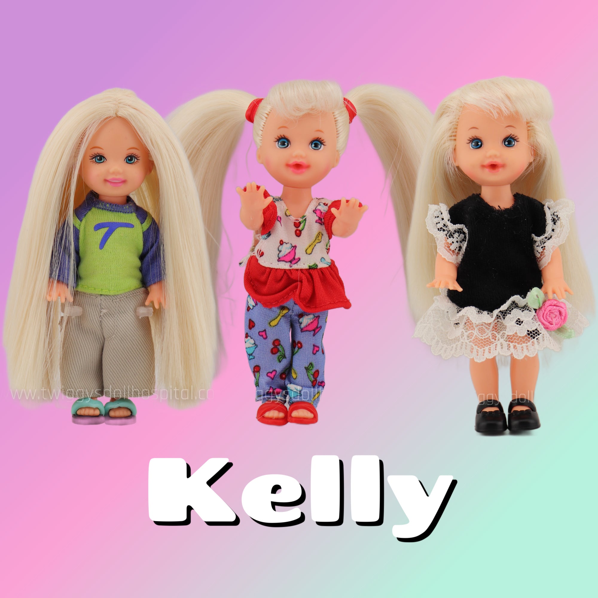 Kelly Barbie s Little Sister Twiggy s Doll Hospital