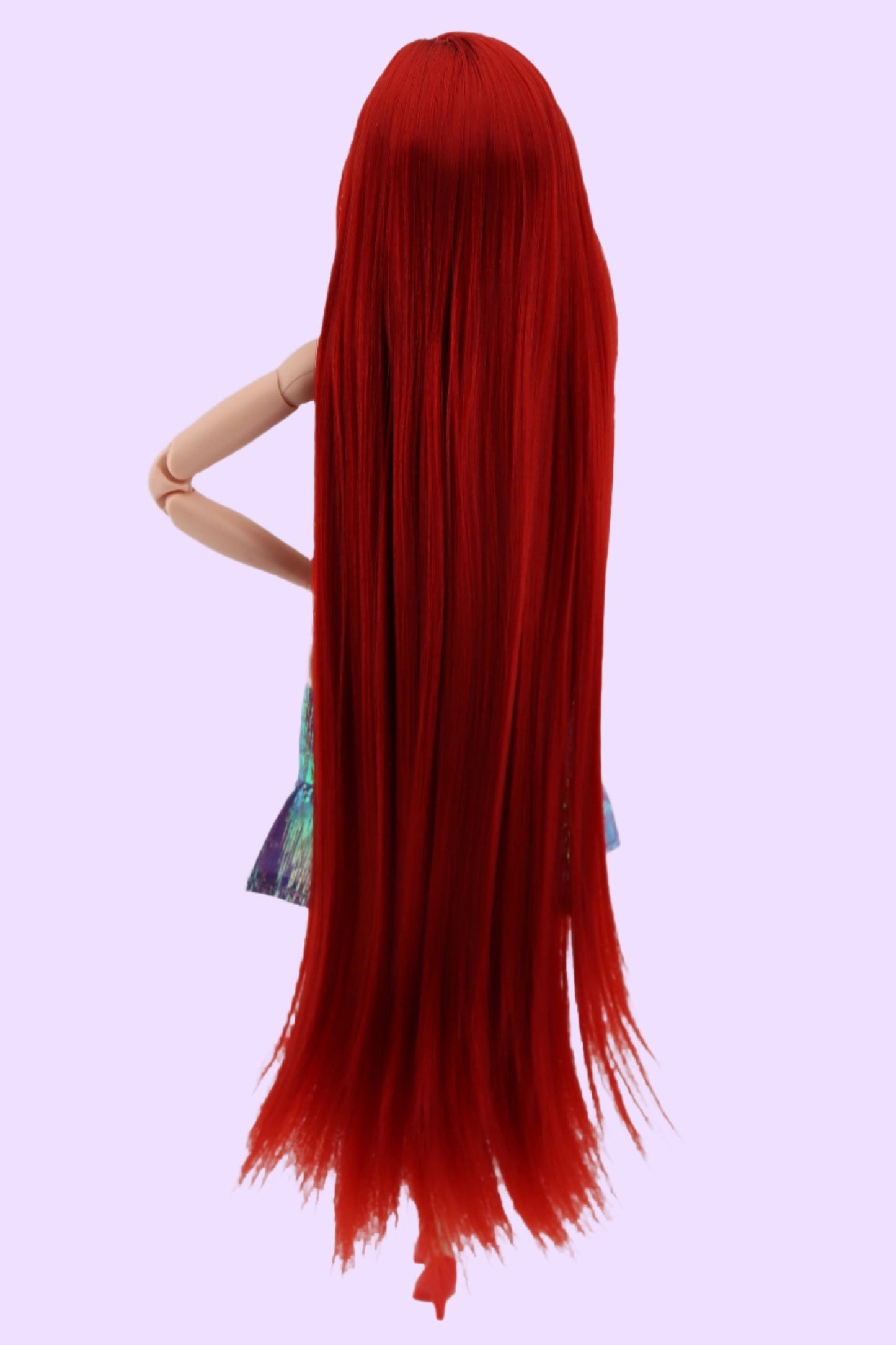 Barbie as Ariel The Little Mermaid Custom Rerooted Red Hair Odile