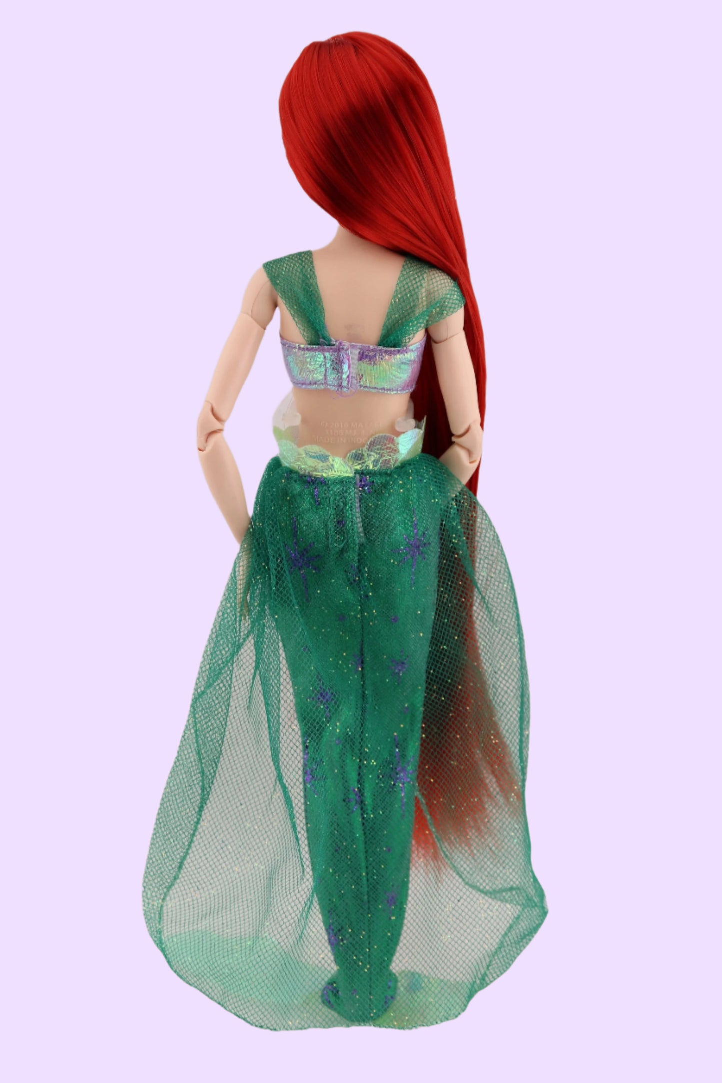 Barbie as Ariel The Little Mermaid Custom Rerooted Red Hair Odile