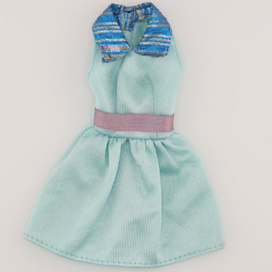 Blue Halter Dress with Silver Details (1996)