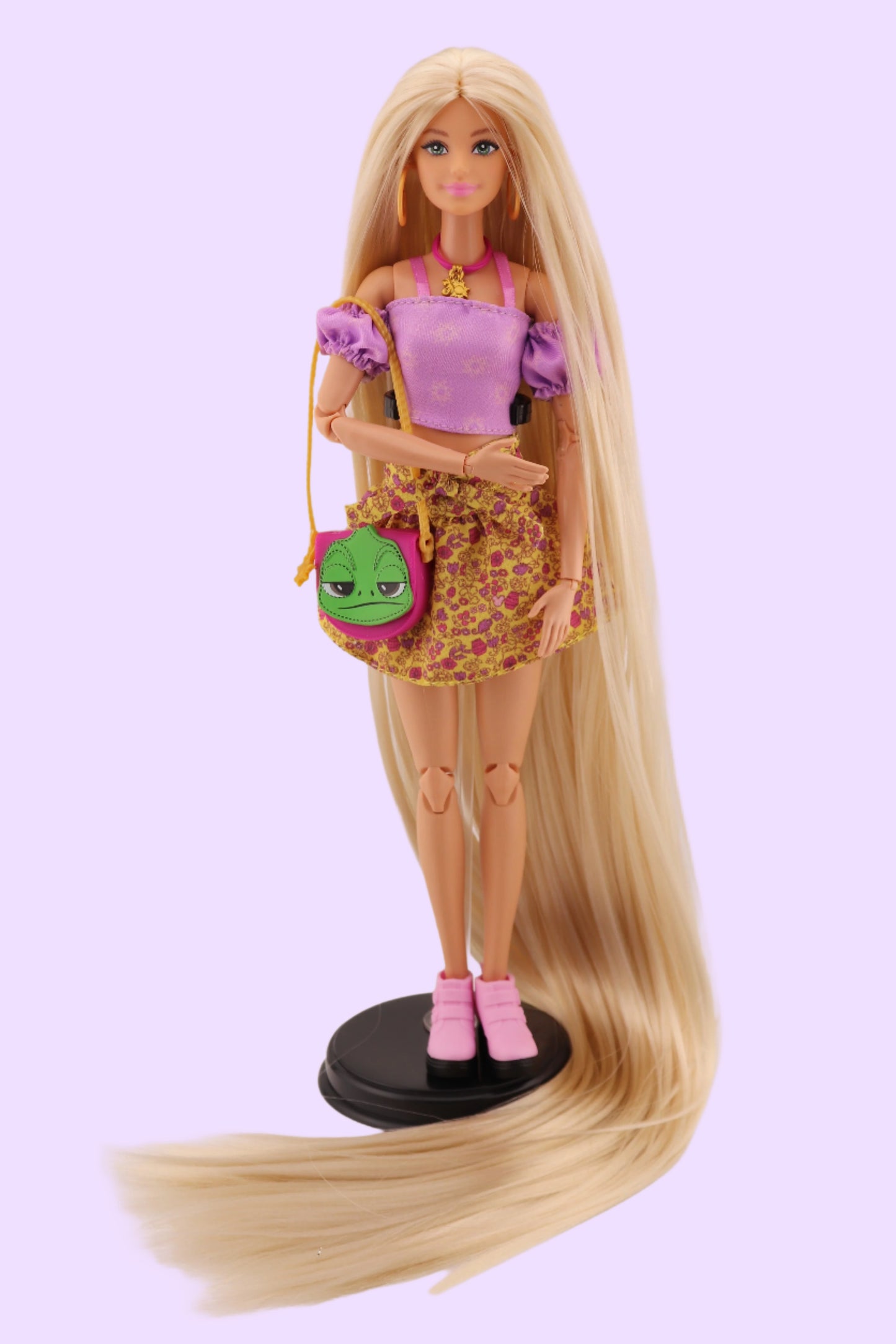 Rapunzel Inspired Custom Barbie Doll OOAK