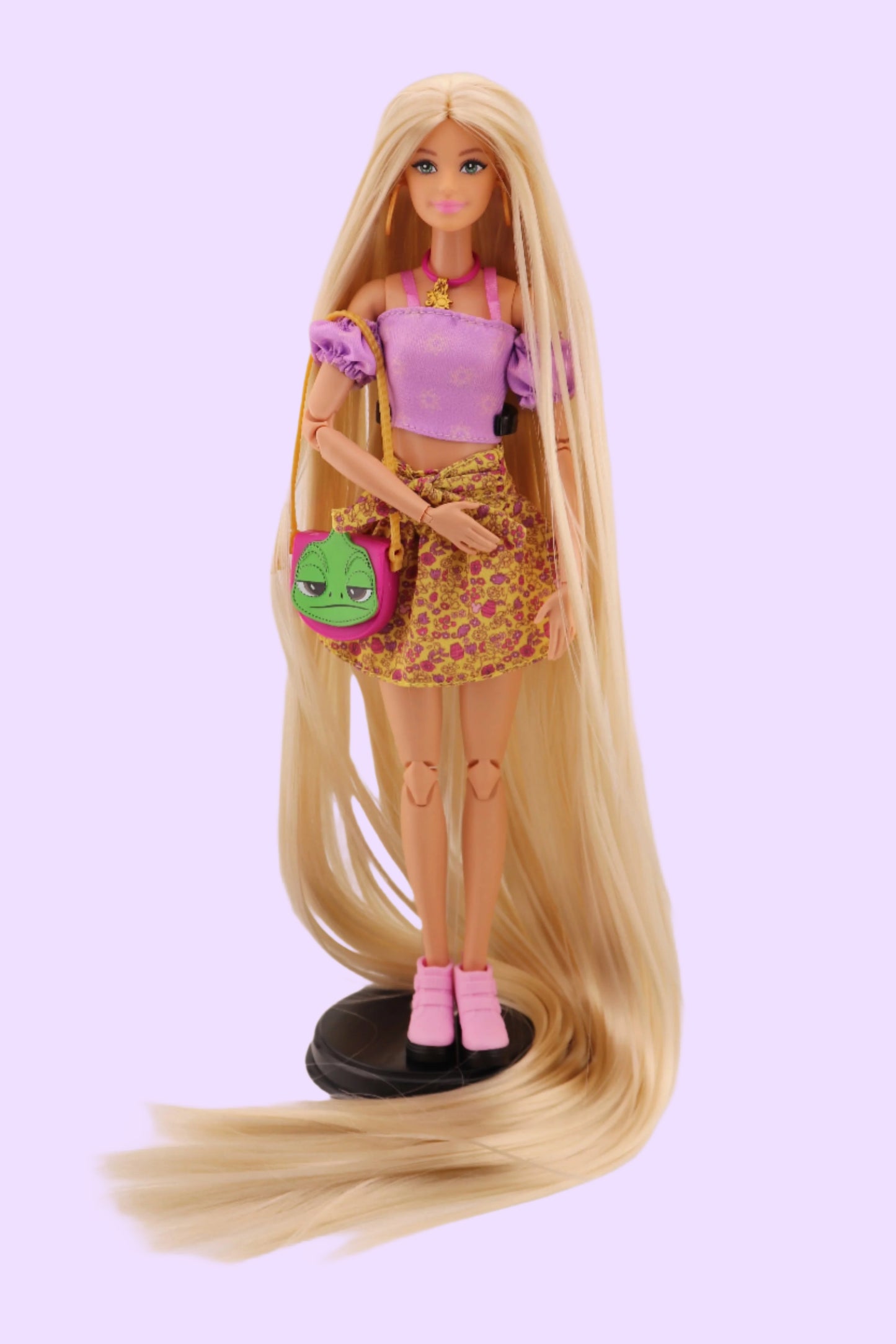 Rapunzel Inspired Custom Barbie Doll OOAK