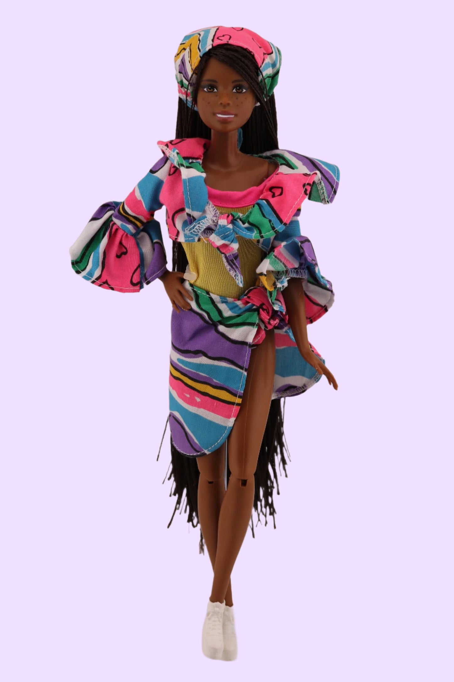 Custom OOAK Barbie with Micro Braids