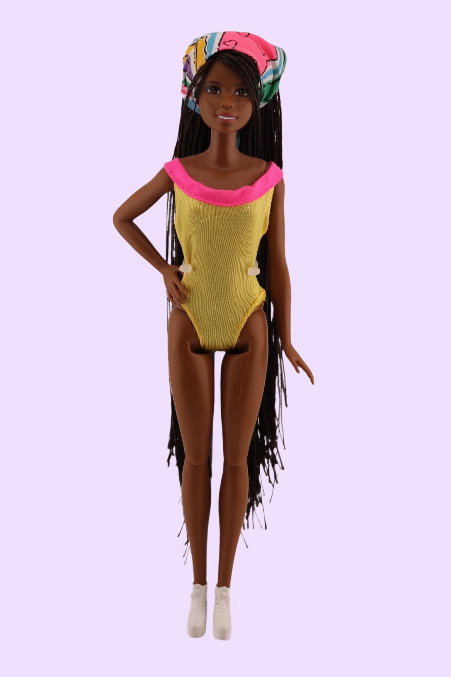 Custom OOAK Barbie with Micro Braids