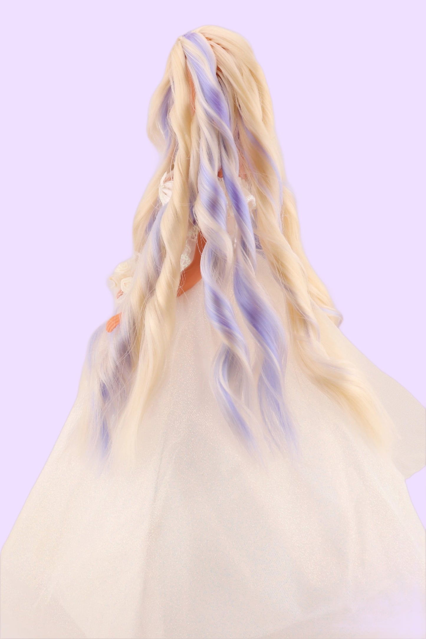 Custom Wedding Fantasy Barbie with Iridescent Hair