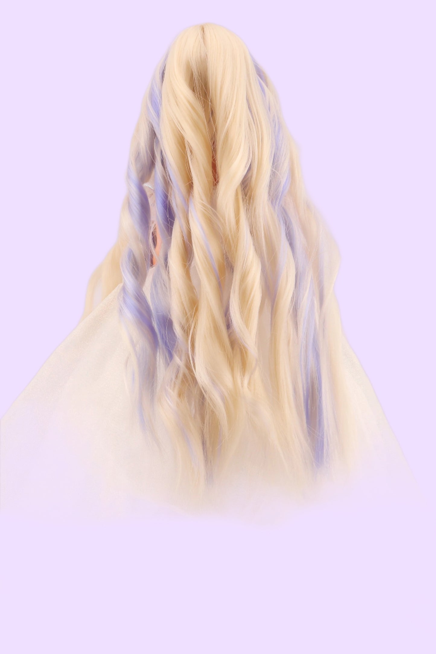 Custom Wedding Fantasy Barbie with Iridescent Hair