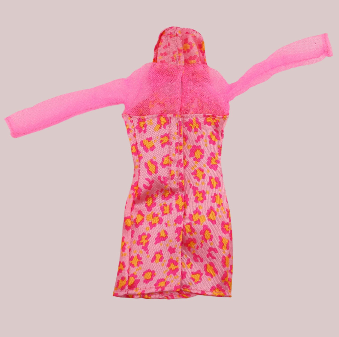 Fashion Avenue Pink Leopard Print Dress (1997)