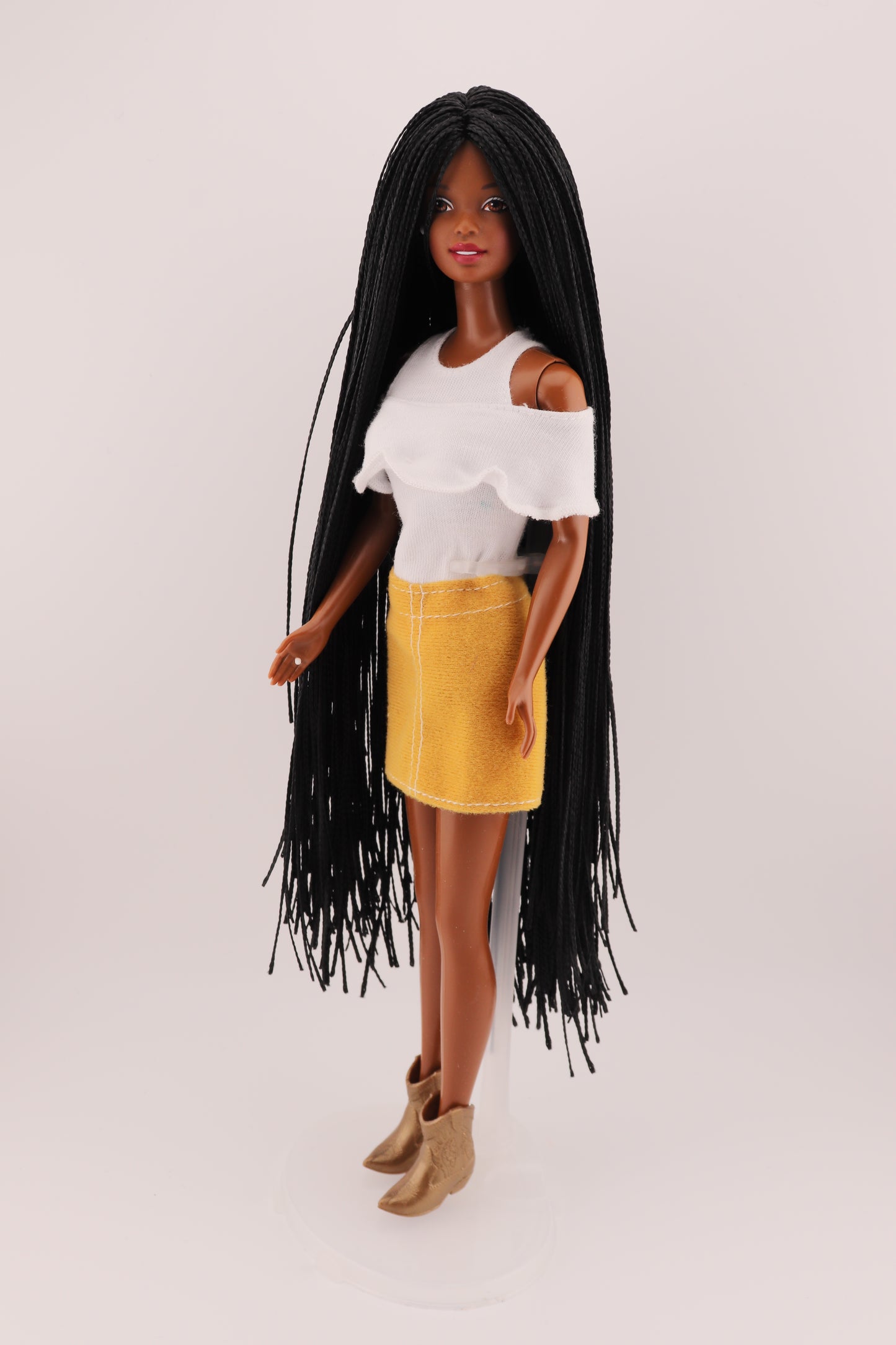 Micro-Braided 2001 Holiday Excitement Barbie