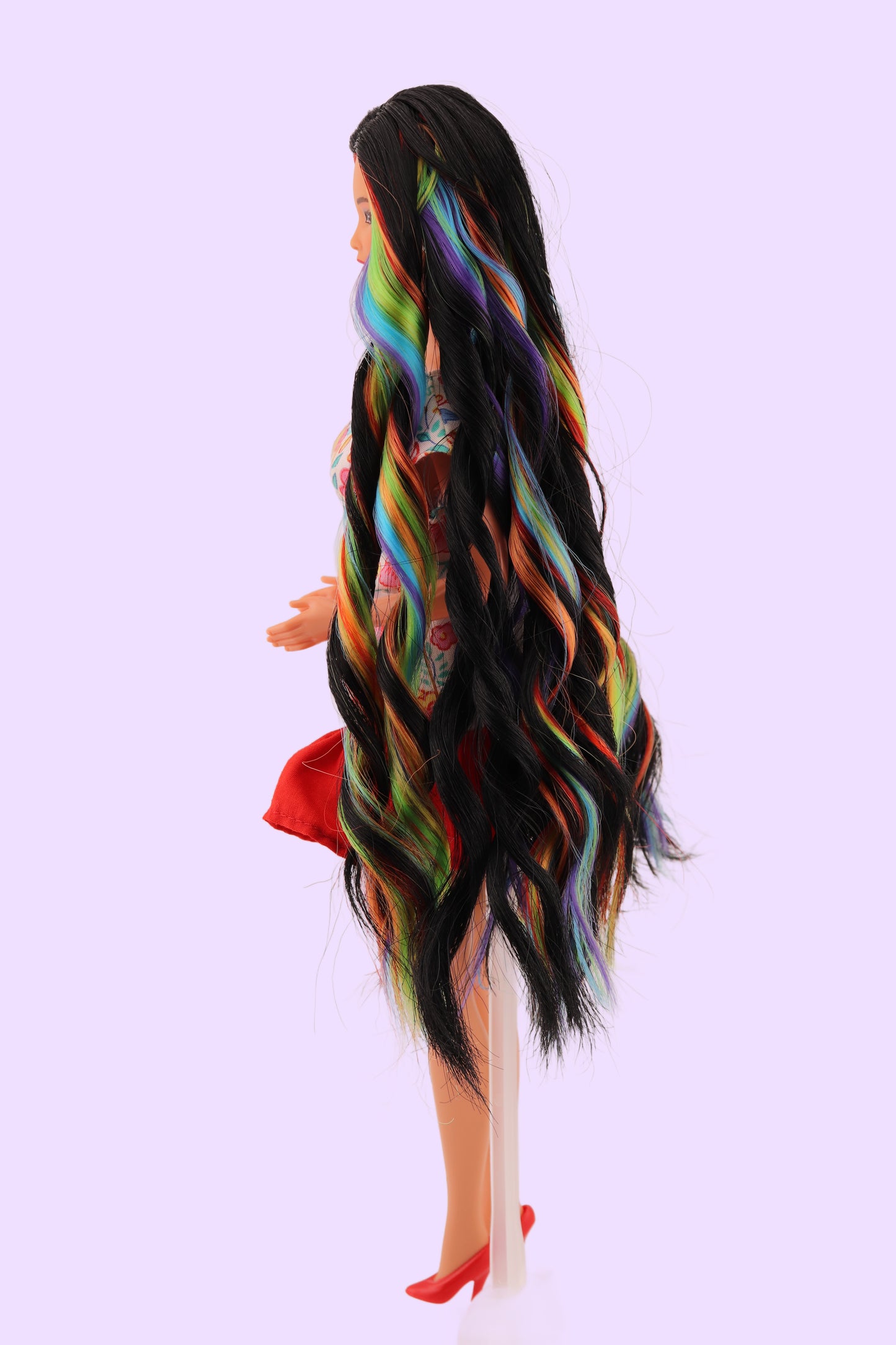 Asian Barbie with Rainbow Peek-A-Boo