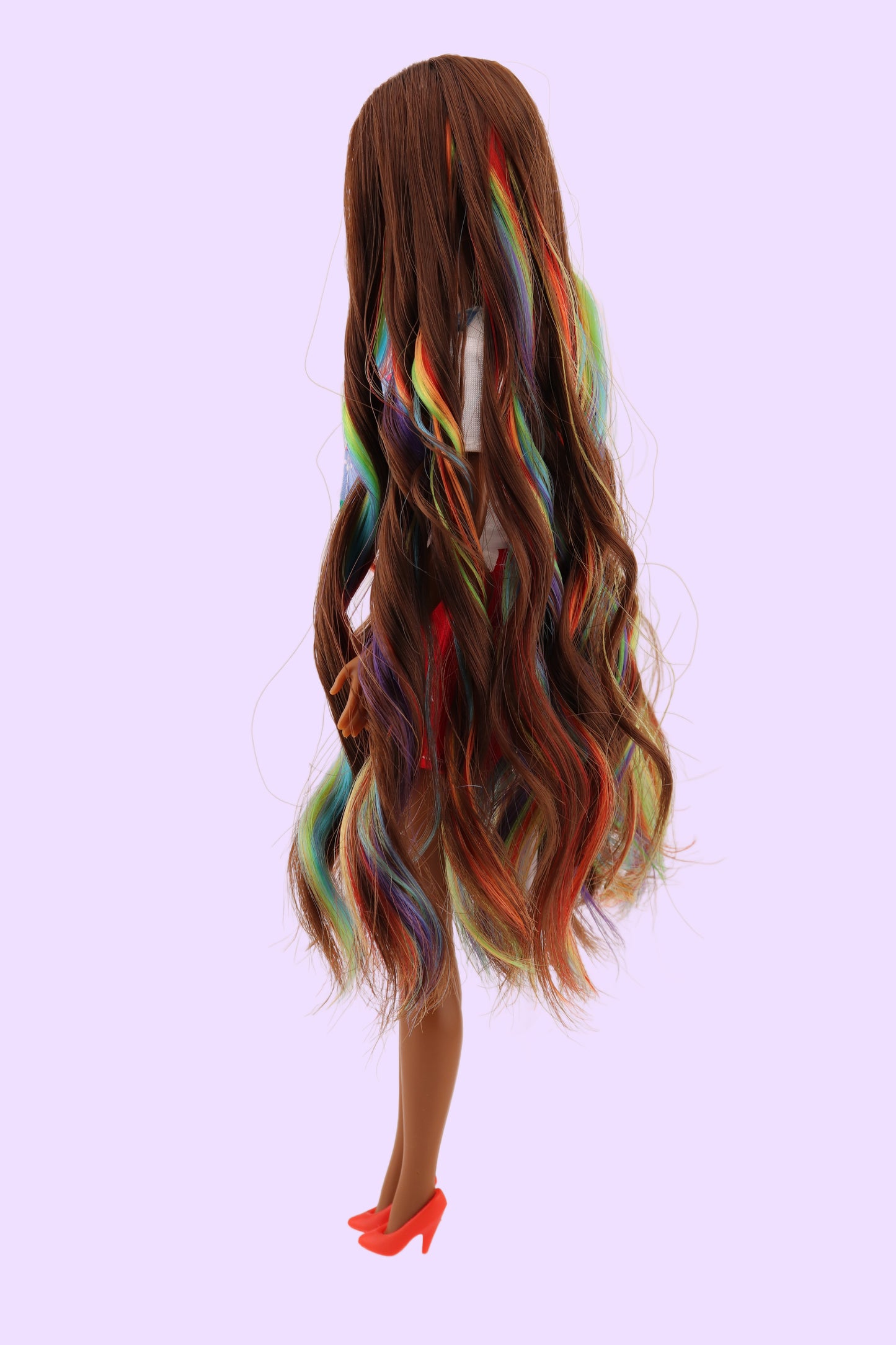 Holiday Barbie with Christie Face and Rainbow Peek-A-Boo