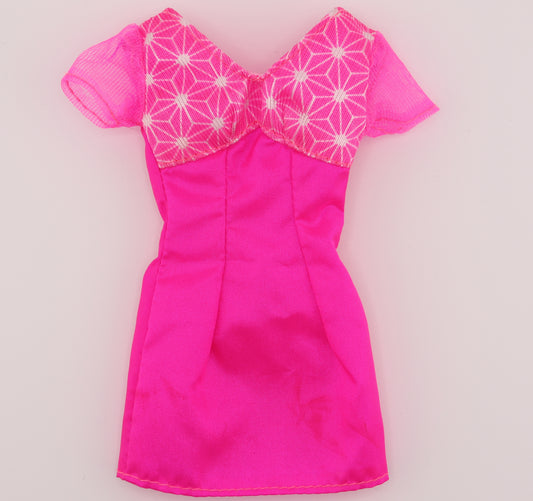 Neon Pink Authentic Barbie Dress