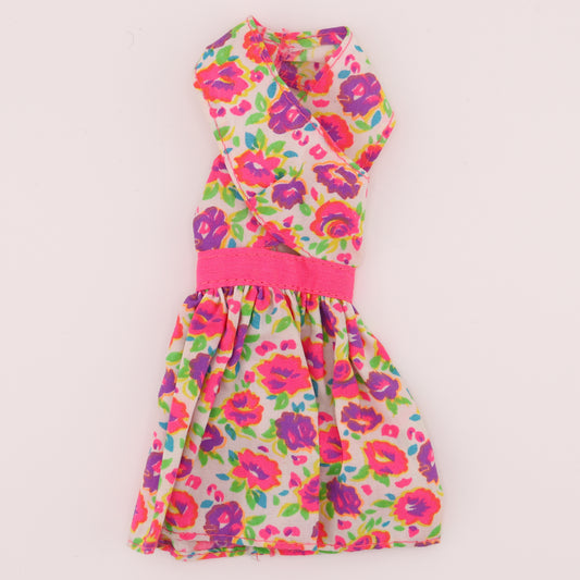 Great Weekend Floral Halter Dress (1992)