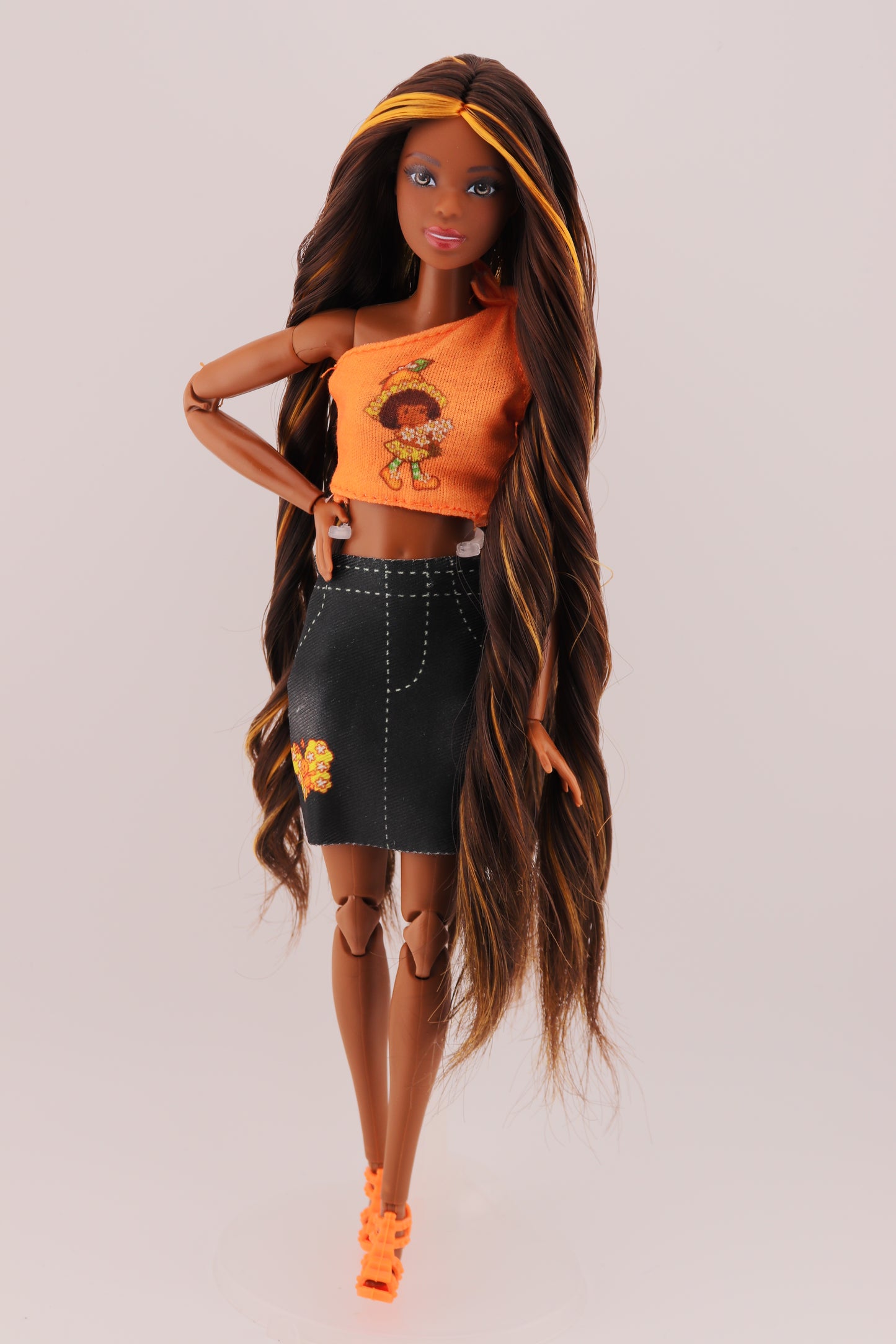 Orange Blossom Strawberry Shortcake Custom Barbie