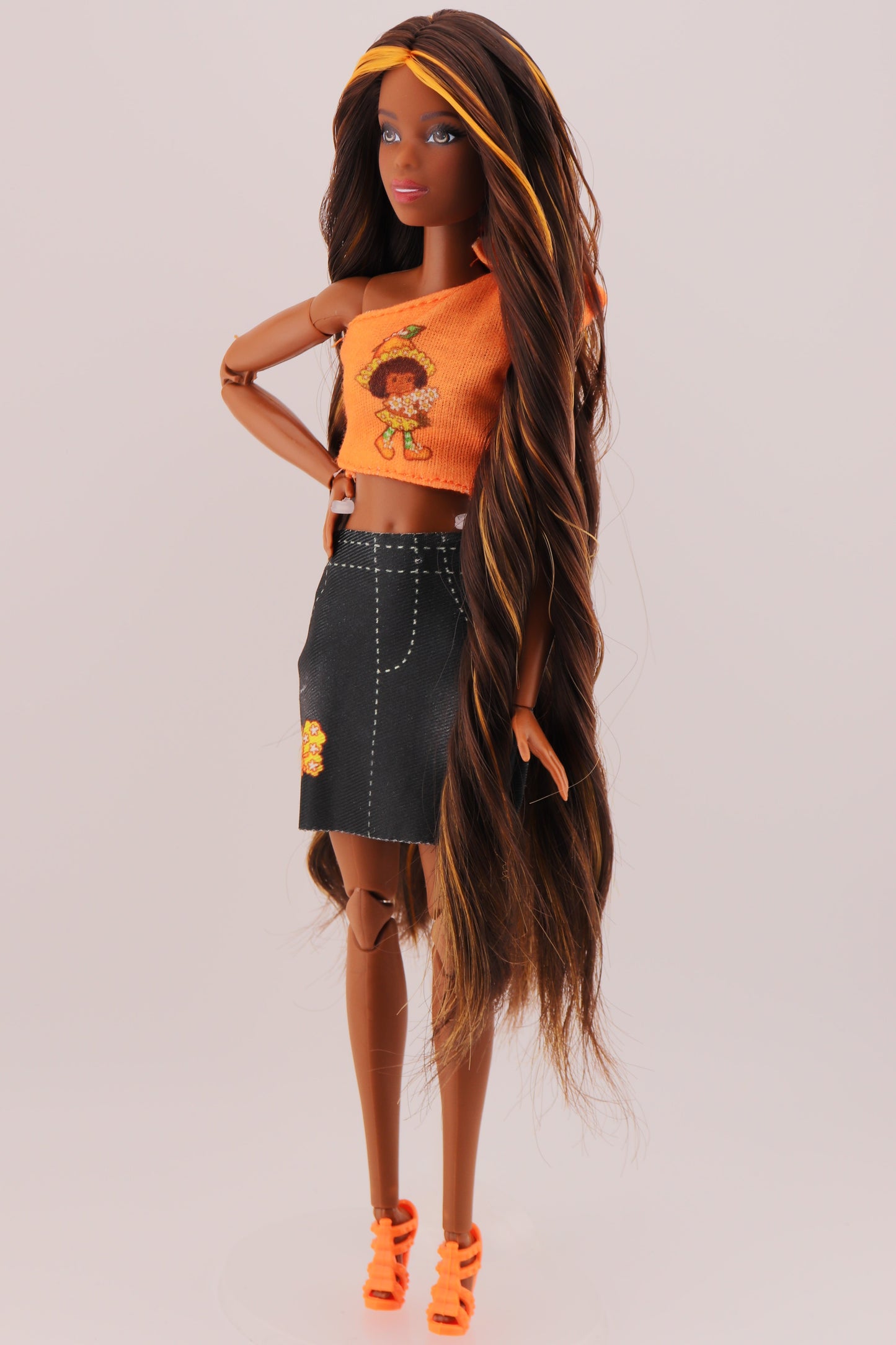 Orange Blossom Strawberry Shortcake Custom Barbie