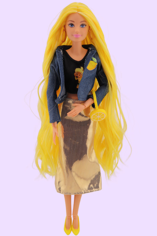 Lemon Meringue Strawberry Shortcake Custom Barbie