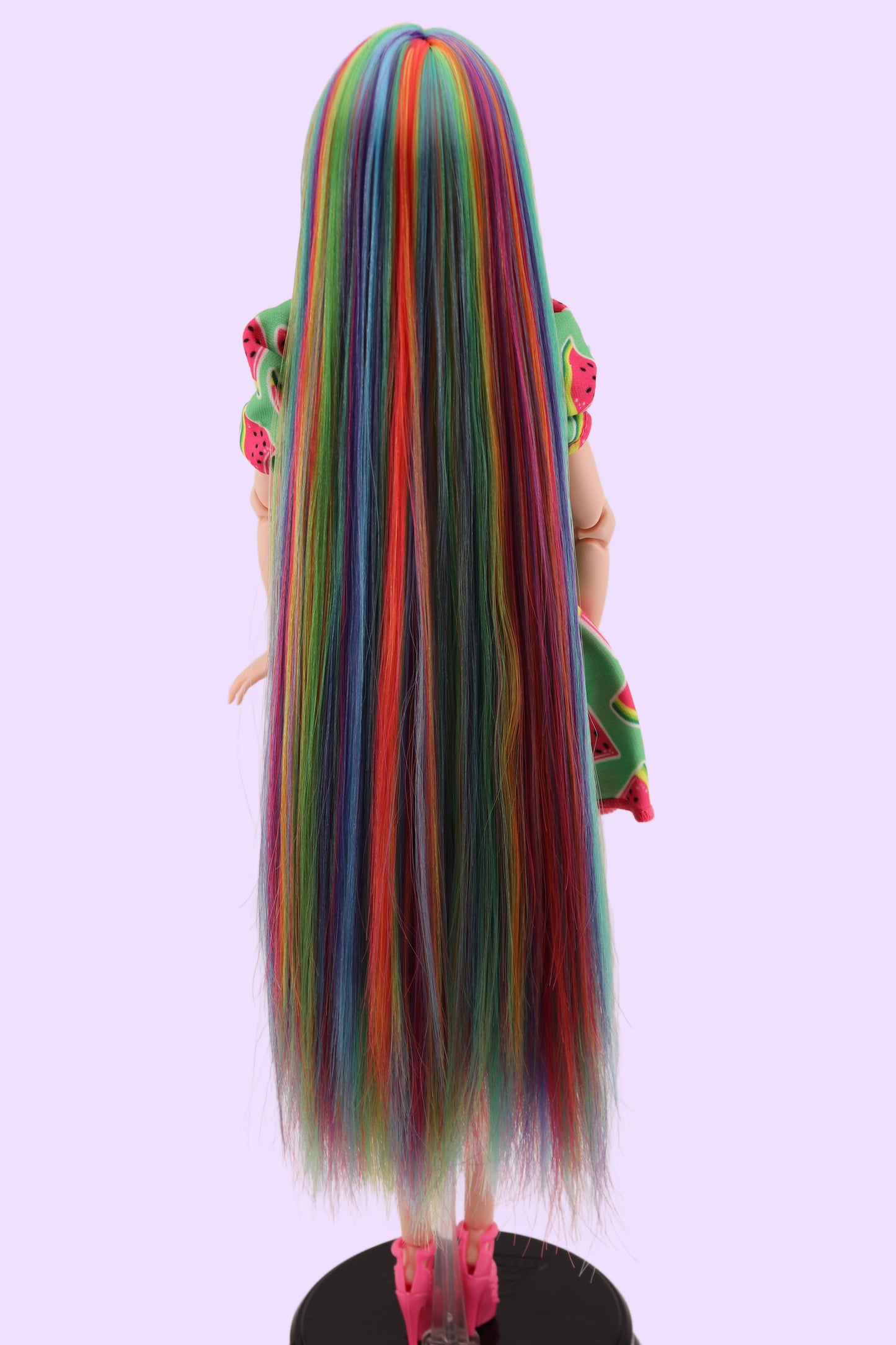 Rainbow Rerooted Odile Barbie