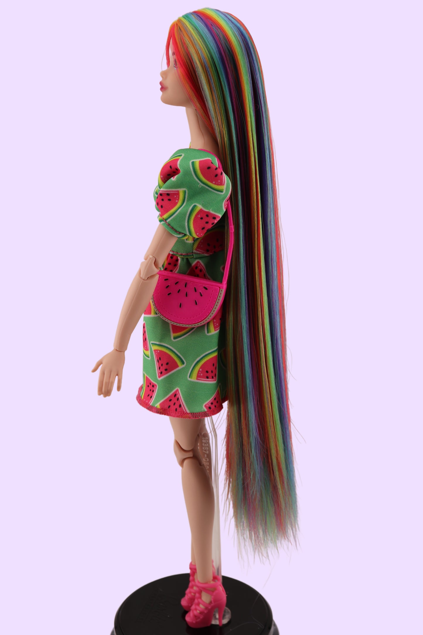 Rainbow Rerooted Odile Barbie