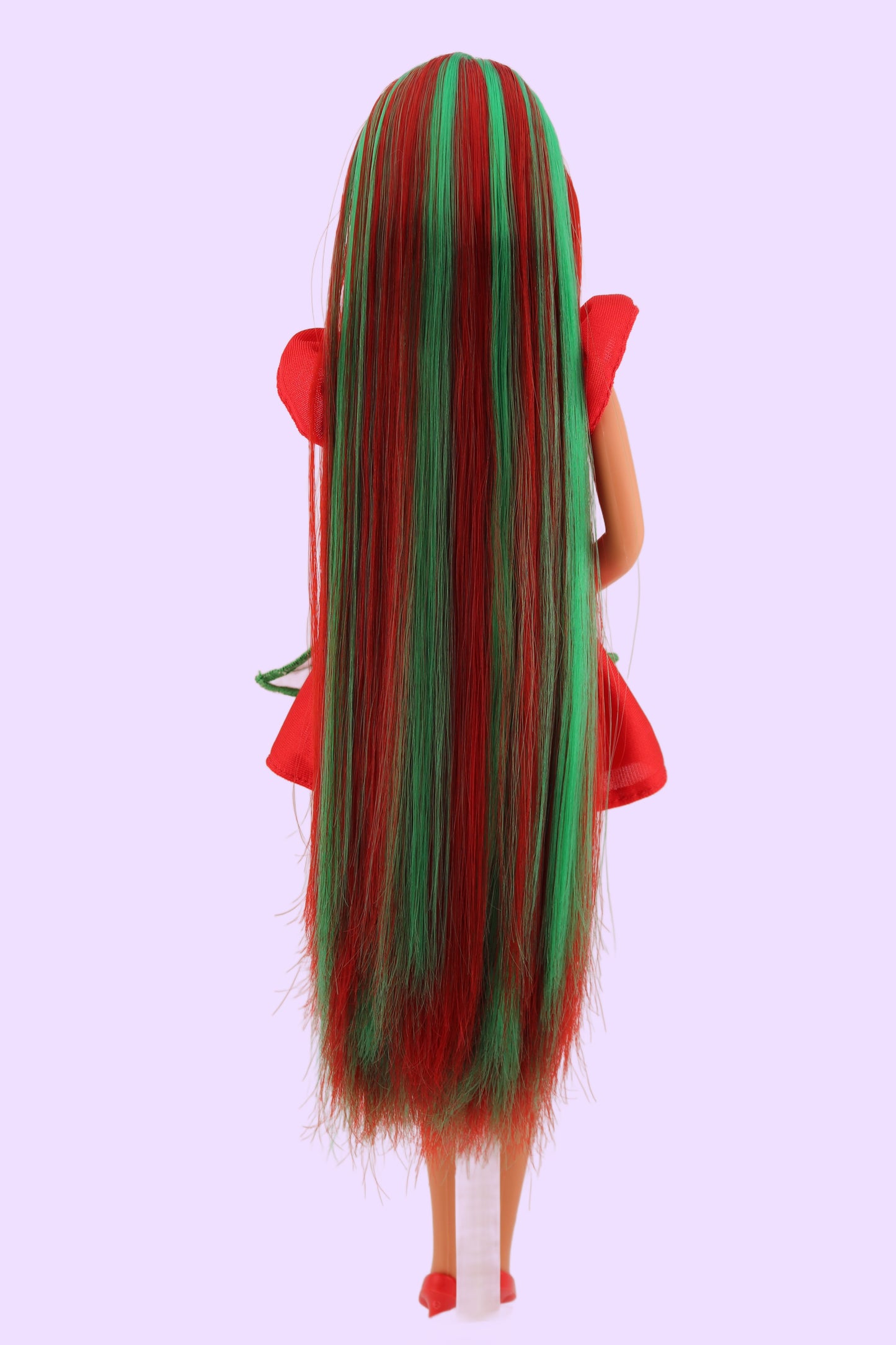Red and Green Hair Holiday Treats Barbie