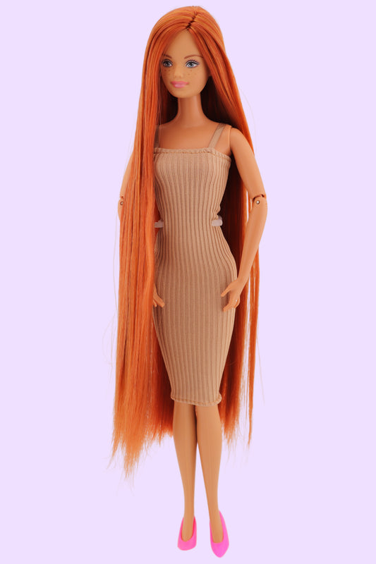 Happy Family Midge Reroot Custom Barbie