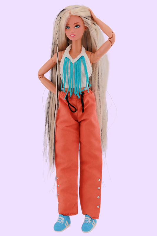 Custom One of a Kind Christina Aguilera Genie in a Bottle Barbie Doll