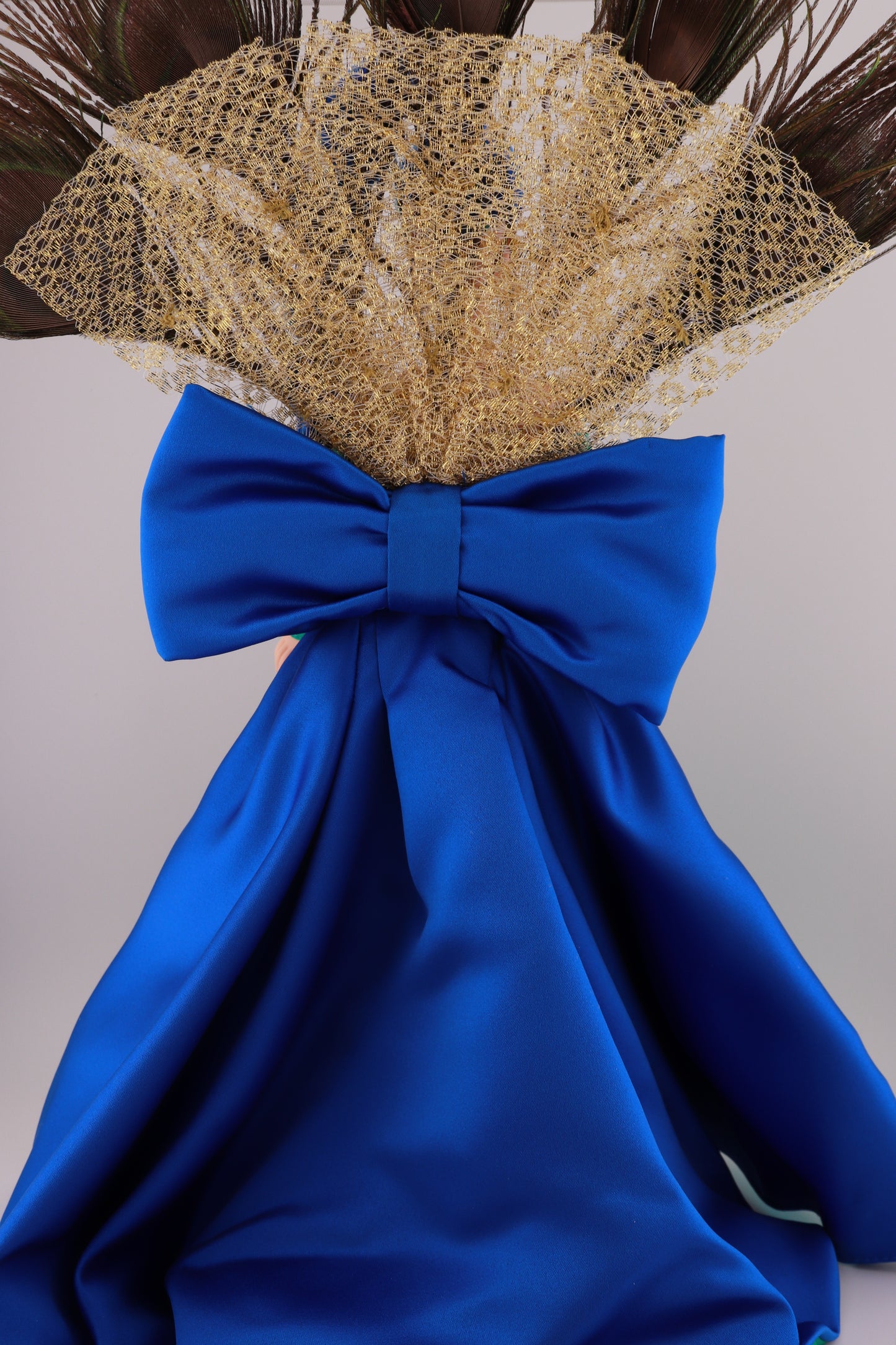 Custom Blue and Turquoise Hair Peacock Barbie