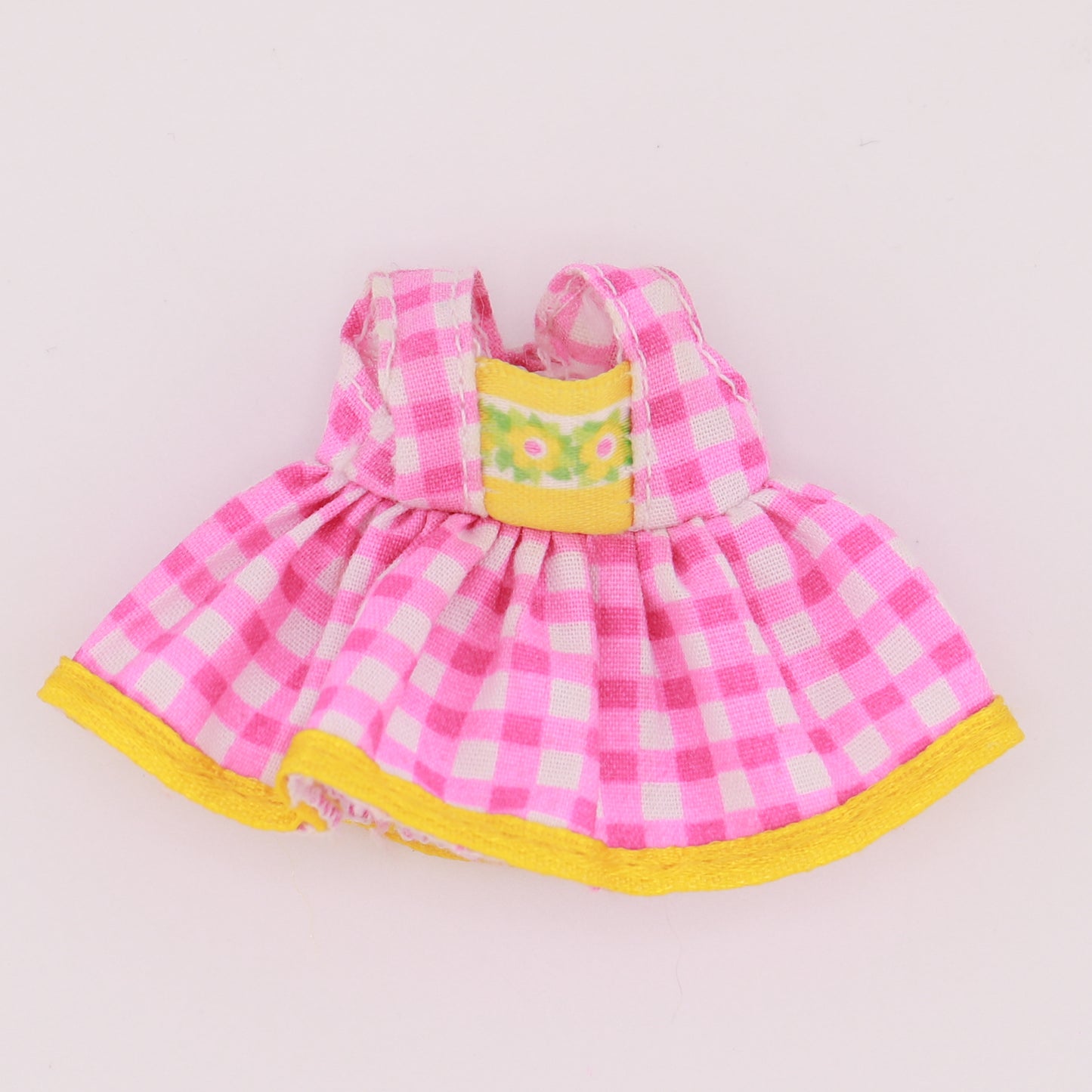 Pink Gingham Dress