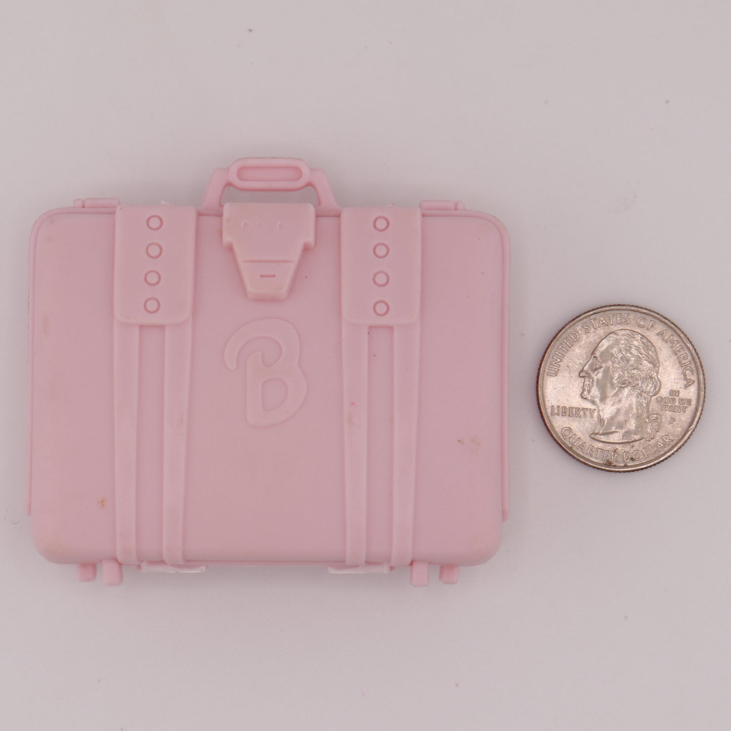 Soft Pink Barbie Suitcase