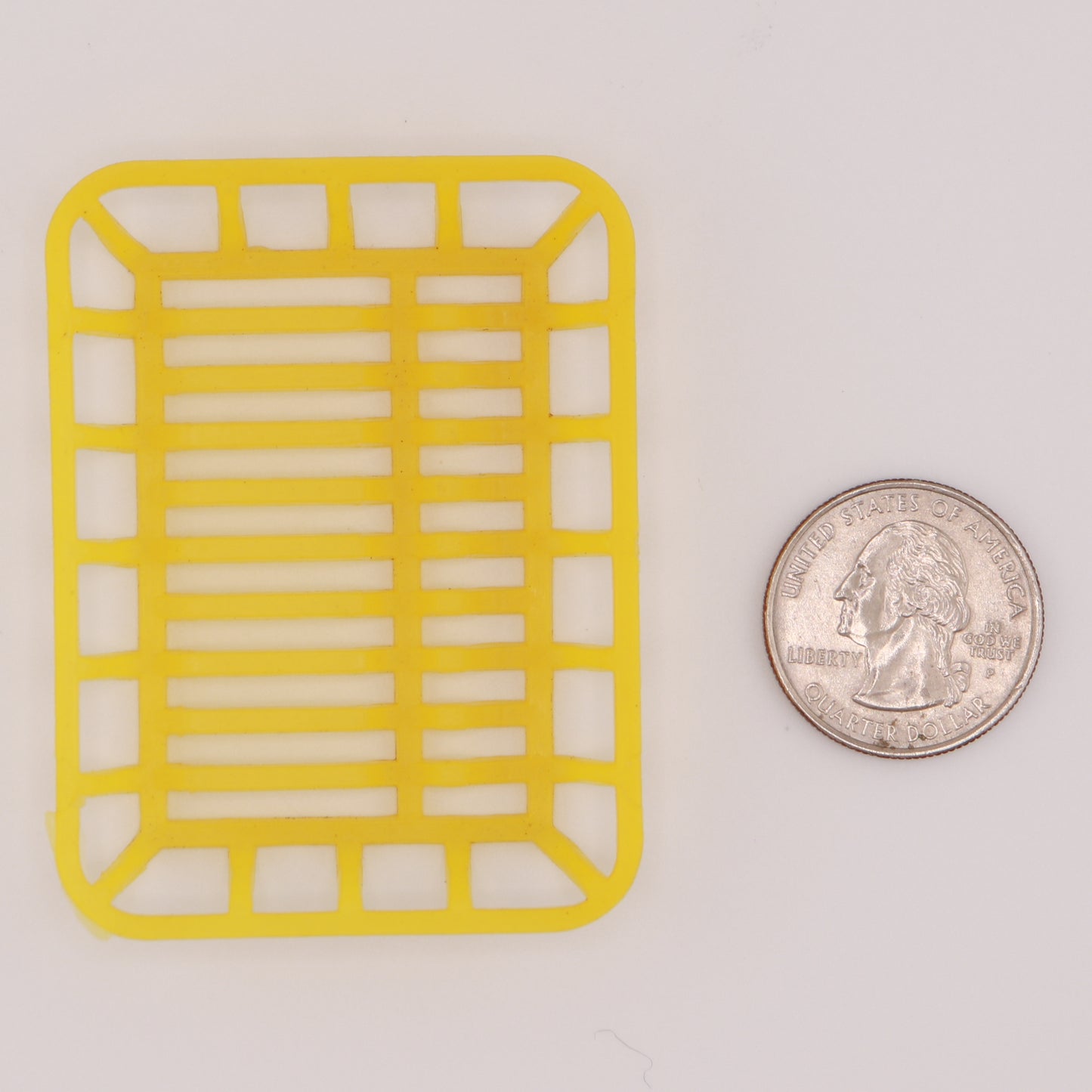 Yellow Dish Drying Rack