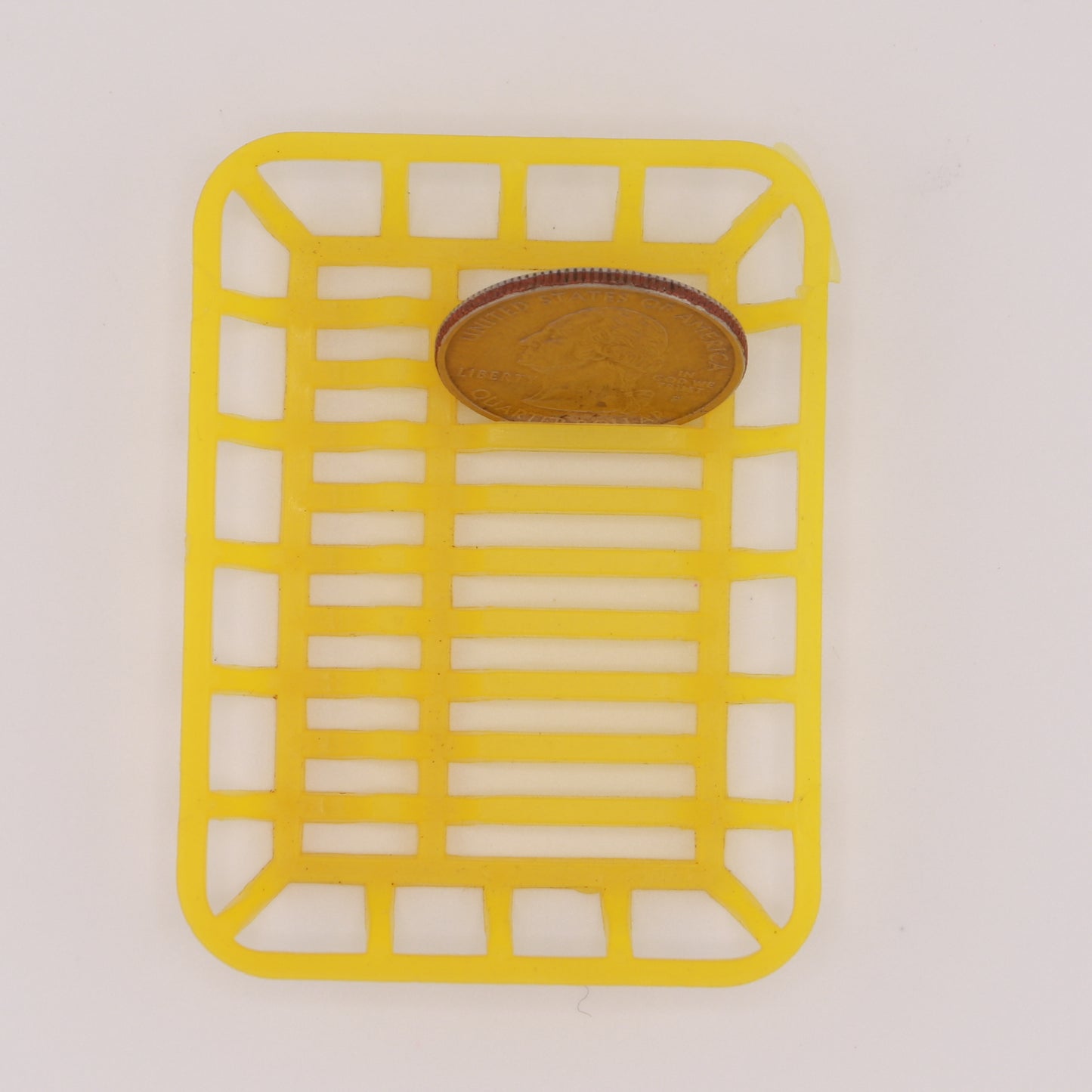 Yellow Dish Drying Rack