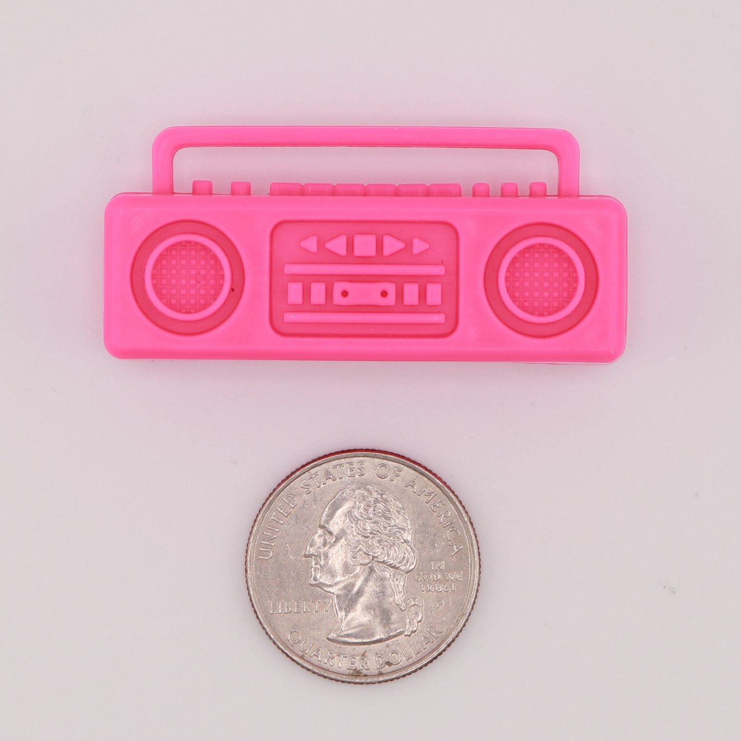 Bright Pink Boom Box