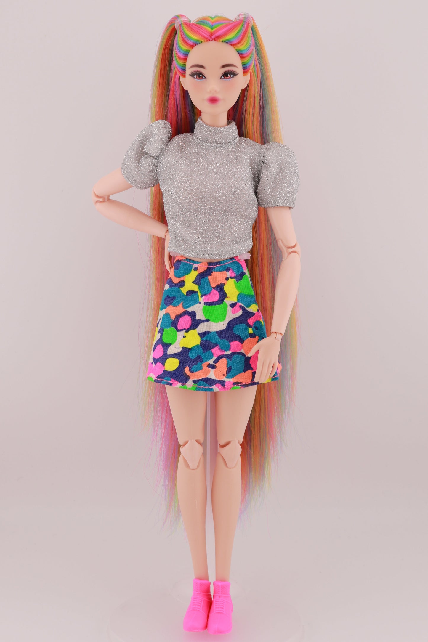 Signature Rainbow Hair Odile Reroot (Silver Top)