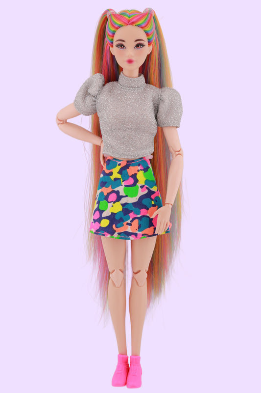 Signature Rainbow Hair Odile Reroot (Silver Top)