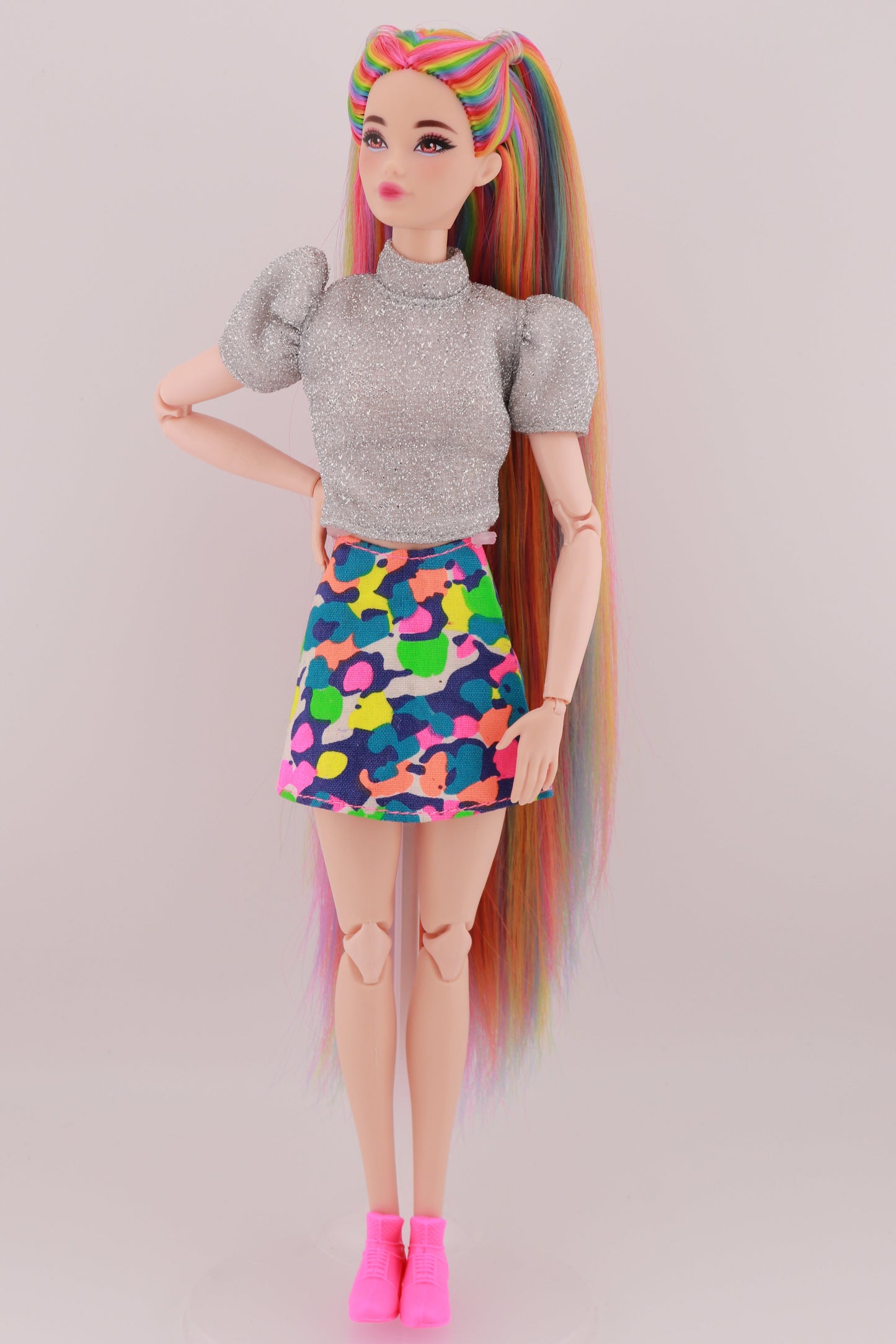 Signature Rainbow Hair Odile Reroot (Silver Top)