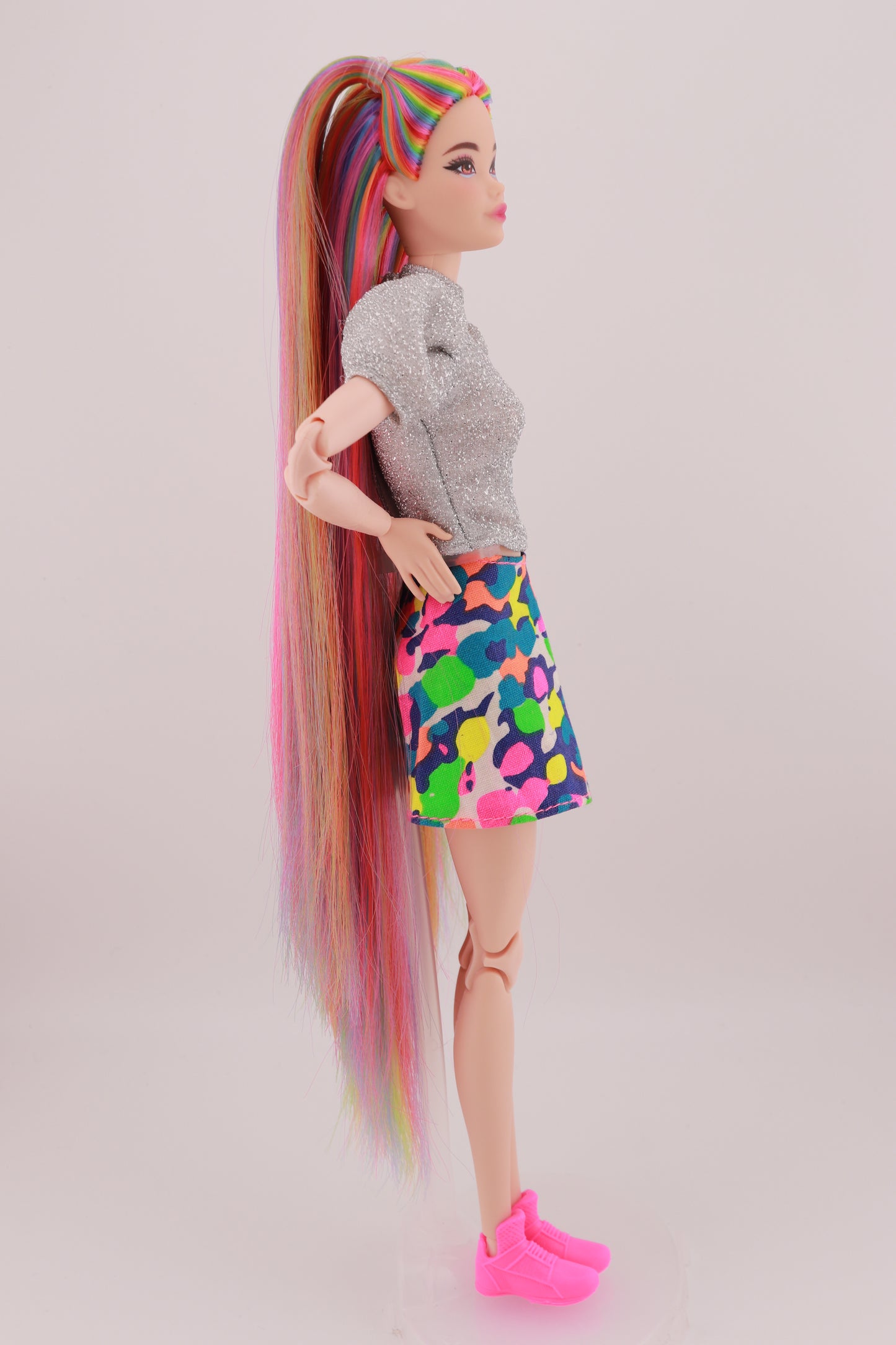 Signature Rainbow Hair Odile Reroot (Silver Top)