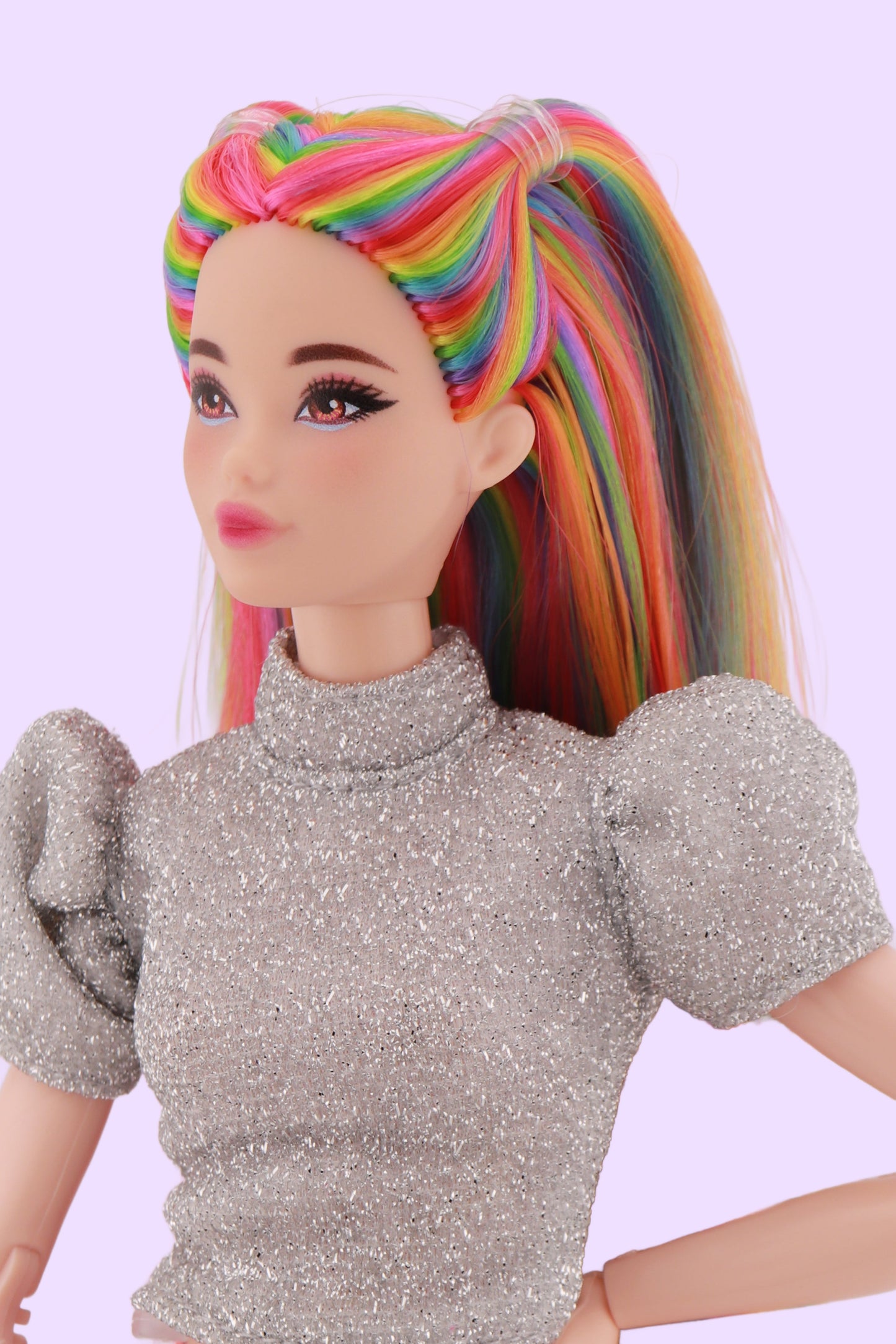 Signature Rainbow Hair Odile Reroot (Silver Top)