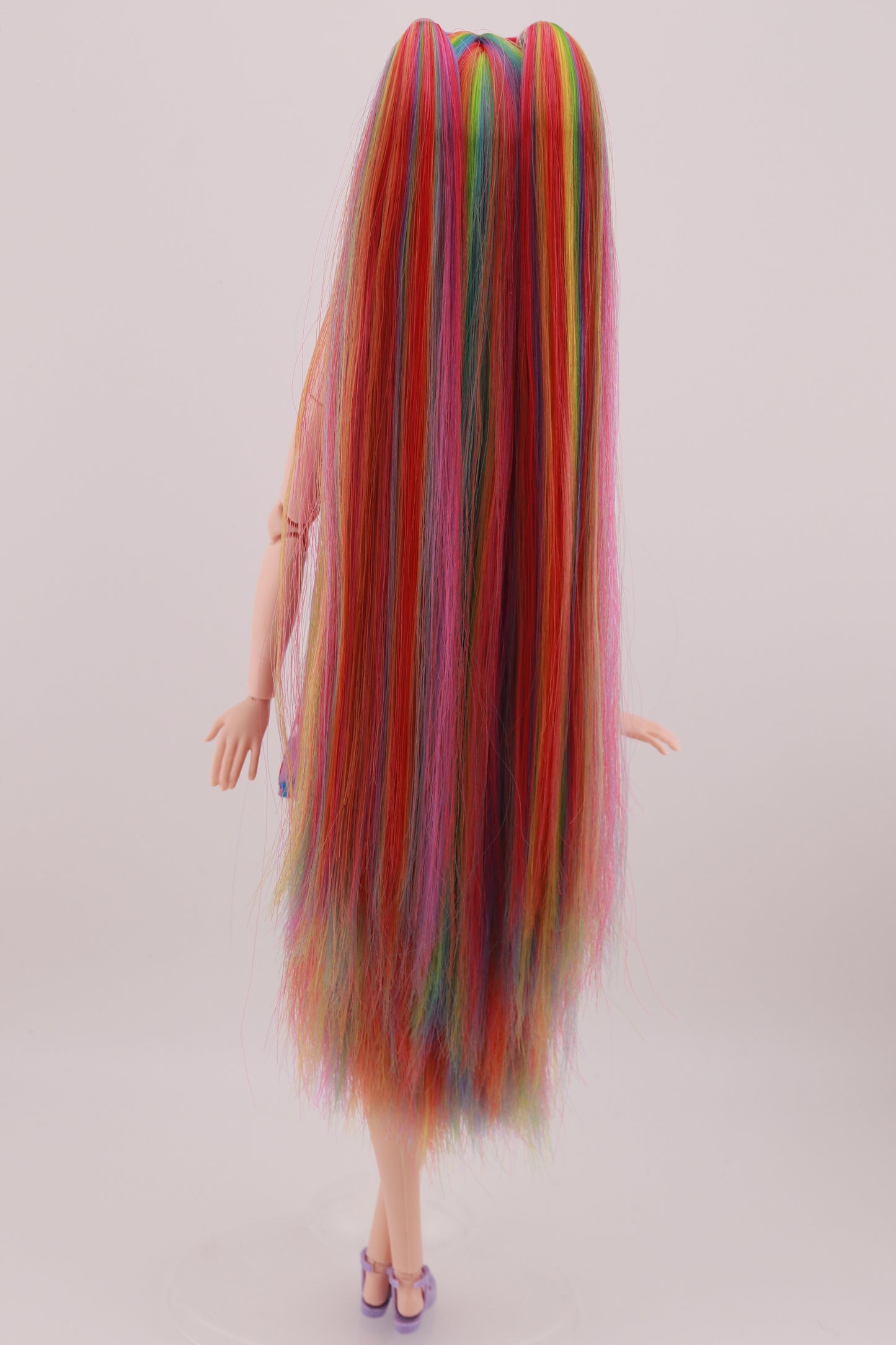 Signature Rainbow Hair Odile Reroot (Purple Dress)