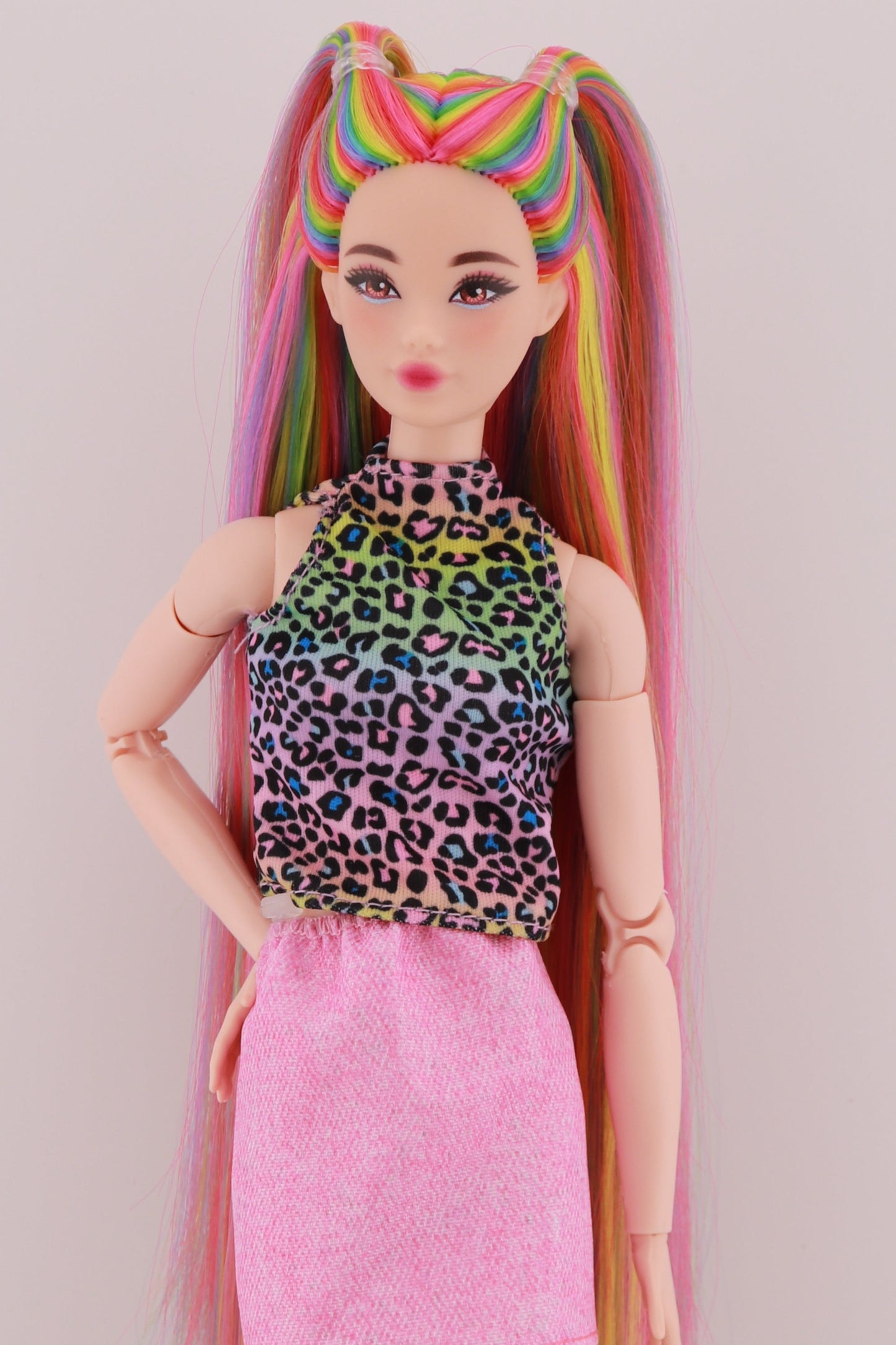 Signature Rainbow Hair Odile Reroot (Rainbow Top)
