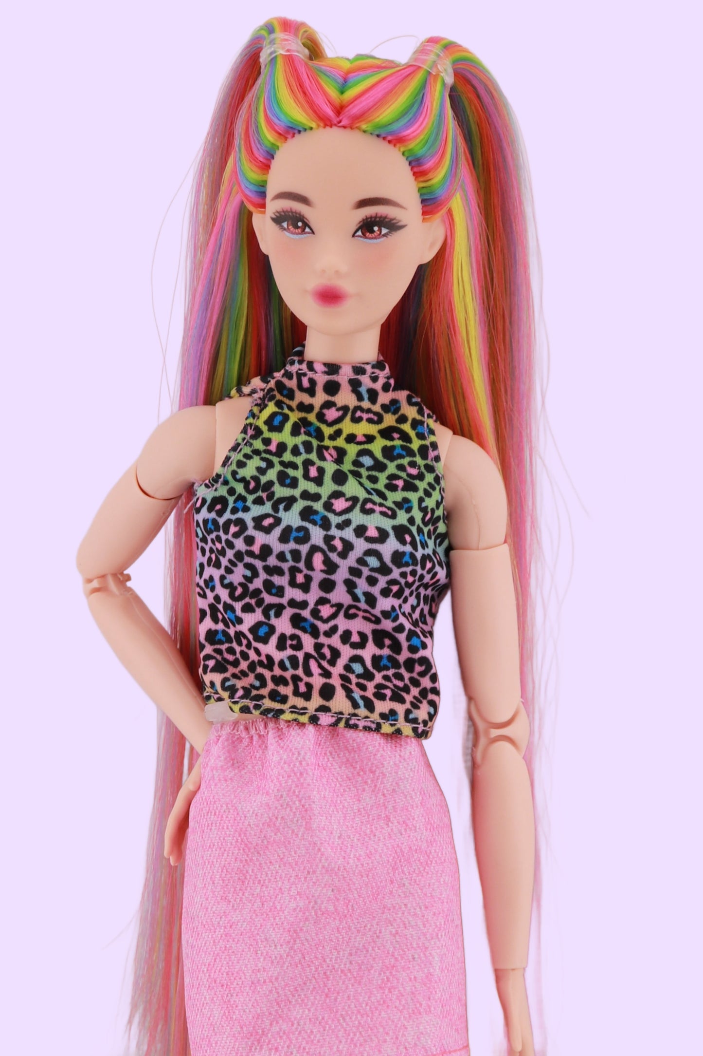 Signature Rainbow Hair Odile Reroot (Rainbow Top)