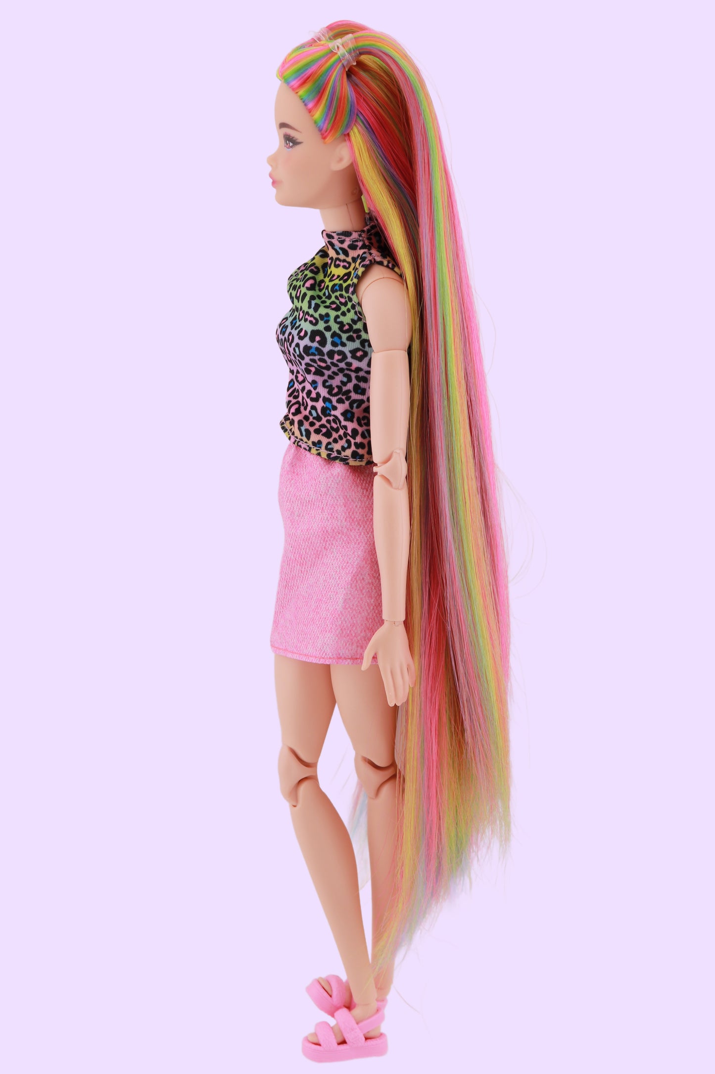 Signature Rainbow Hair Odile Reroot (Rainbow Top)