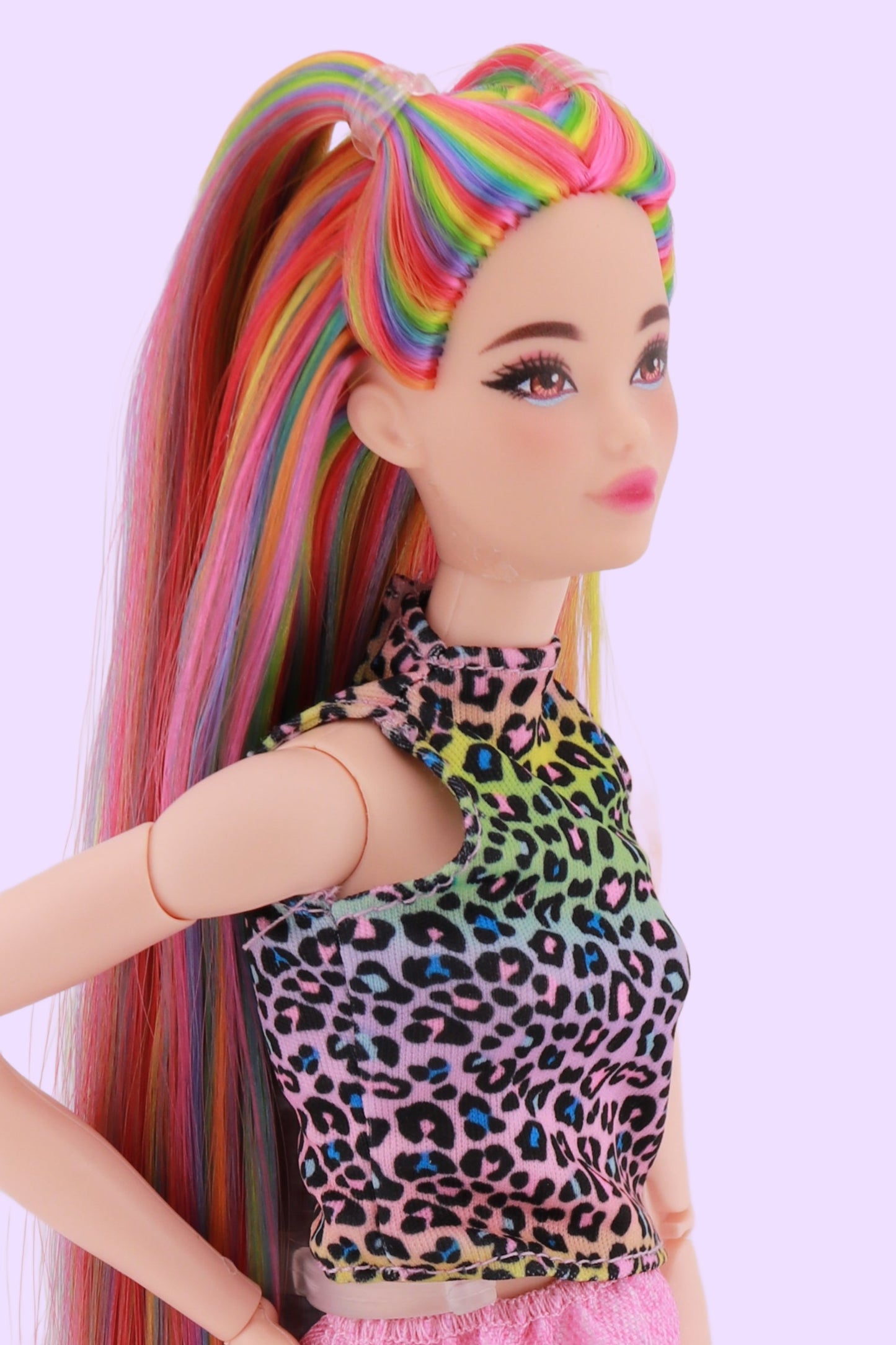 Signature Rainbow Hair Odile Reroot (Rainbow Top)