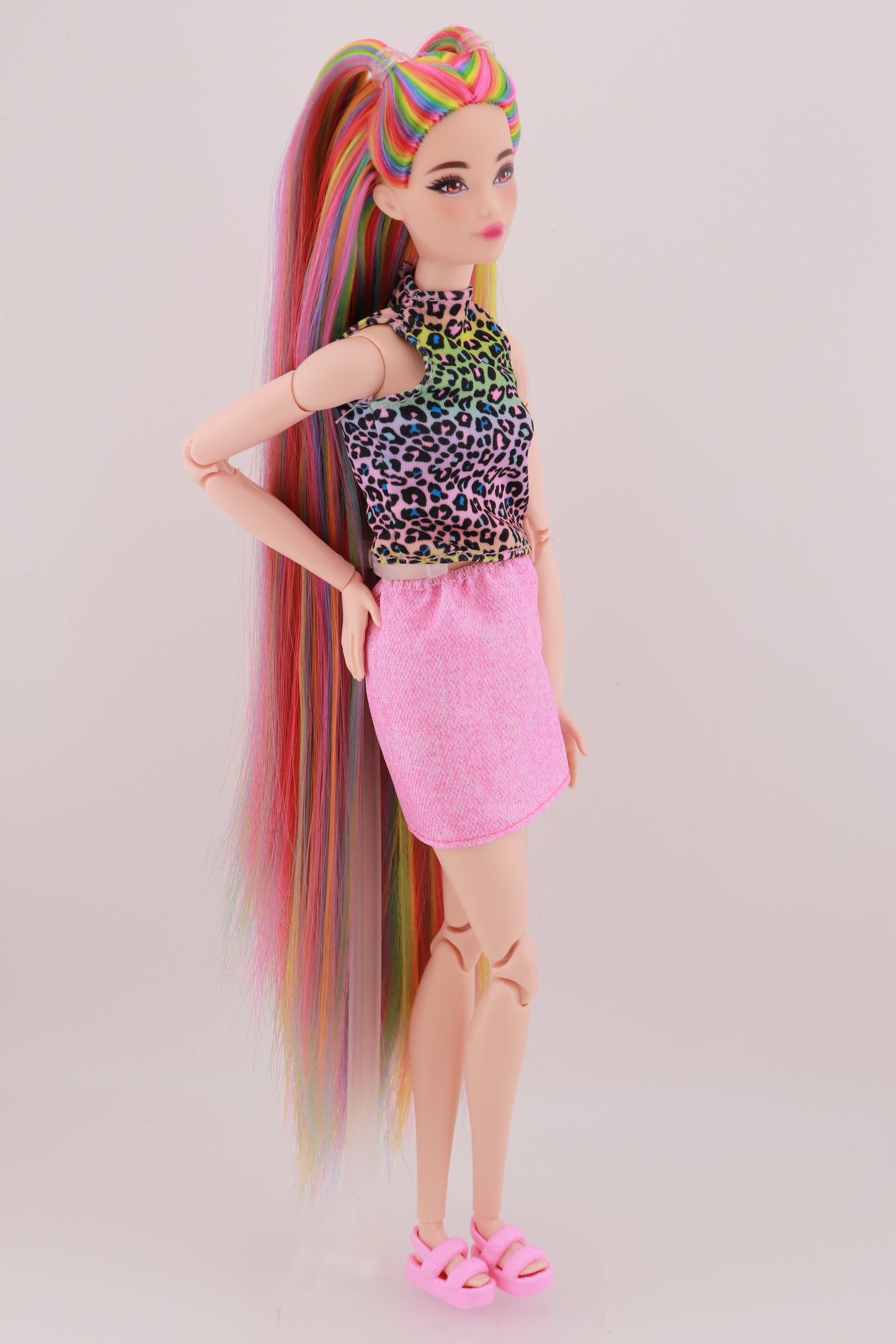 Signature Rainbow Hair Odile Reroot (Rainbow Top)