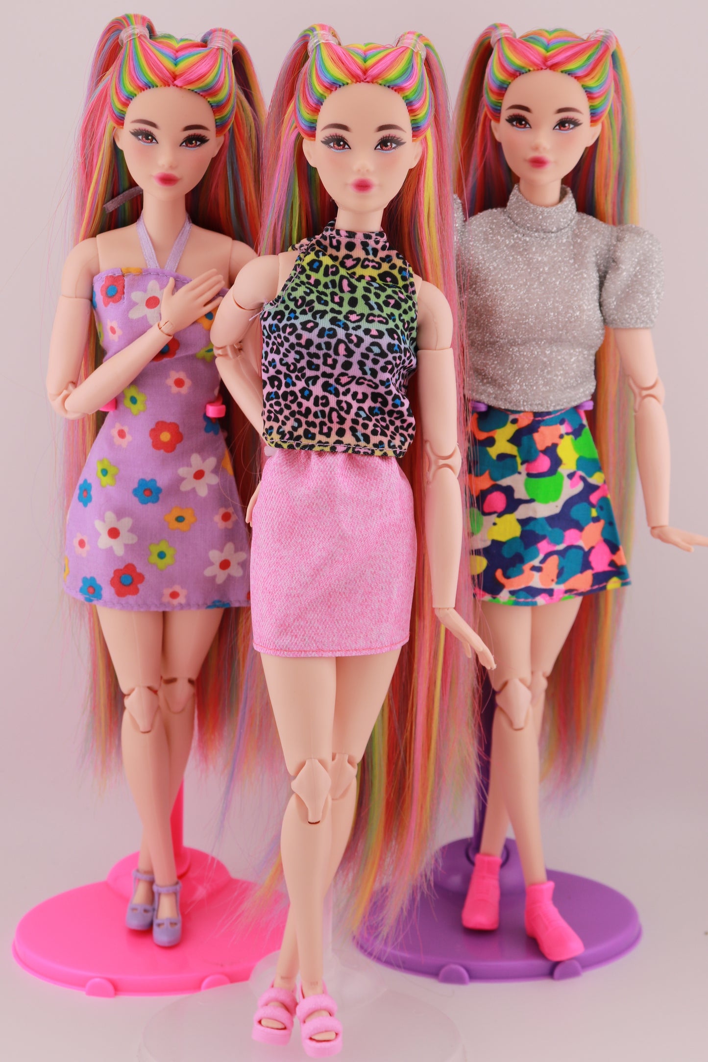 Signature Rainbow Hair Odile Reroot (Rainbow Top)