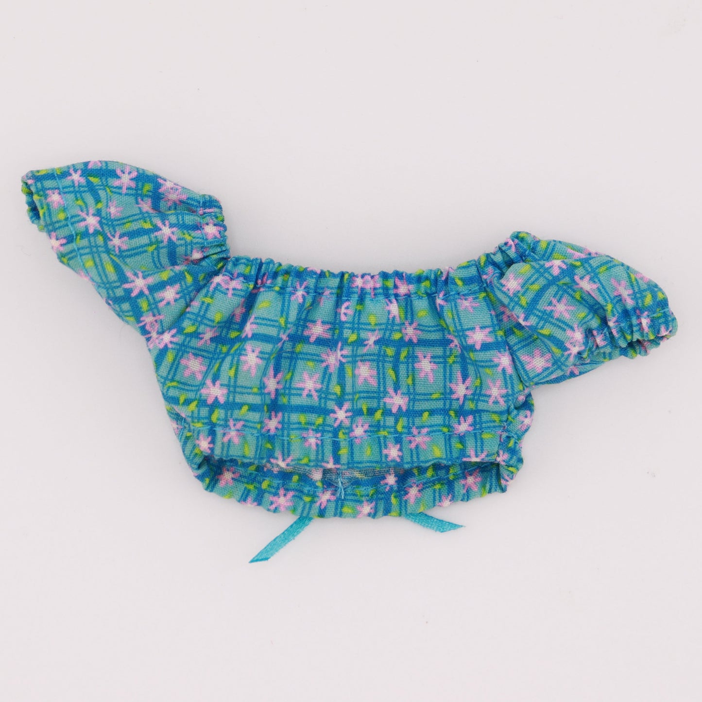 Blue Country Crop Top