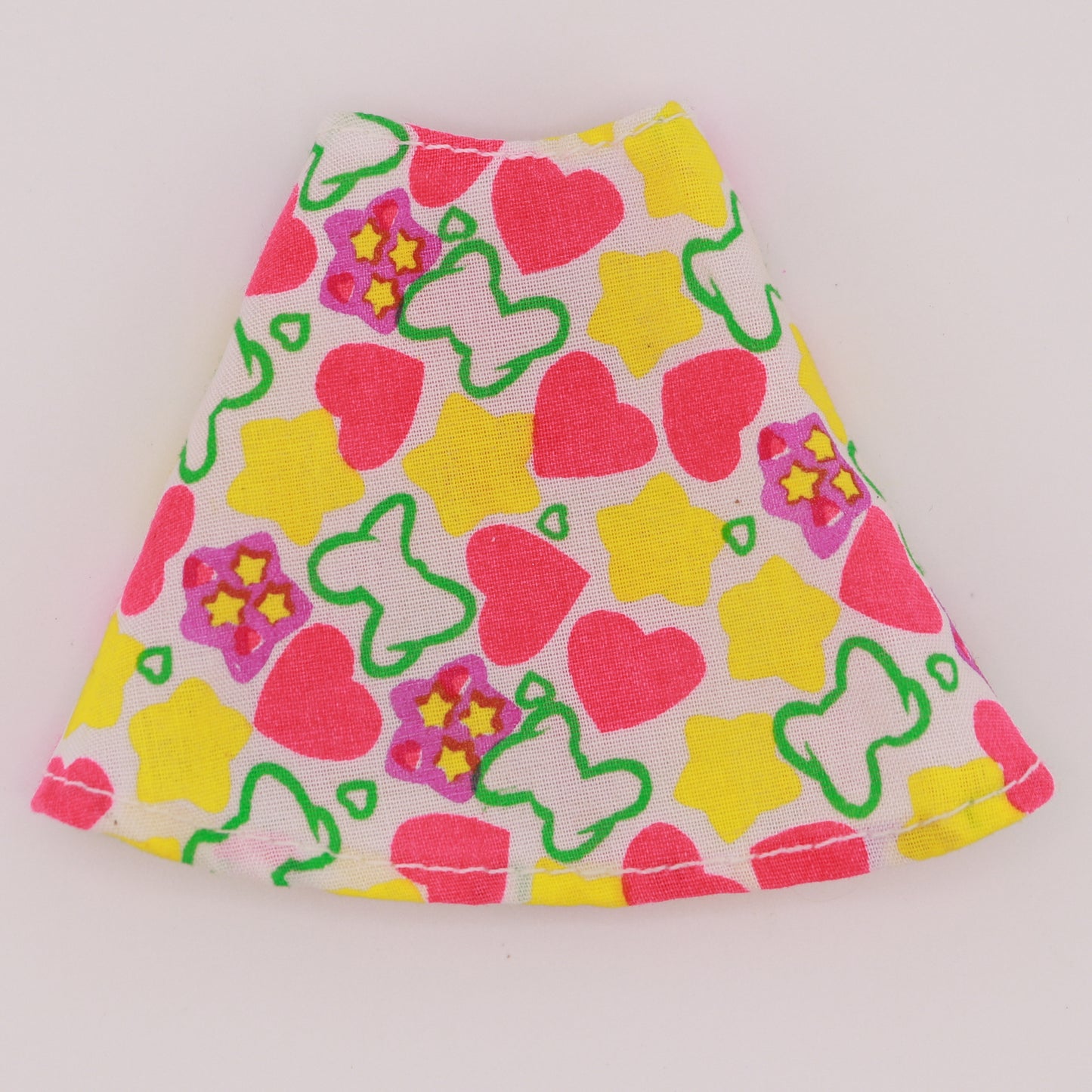 Circle Skirt with Hearts and Stars