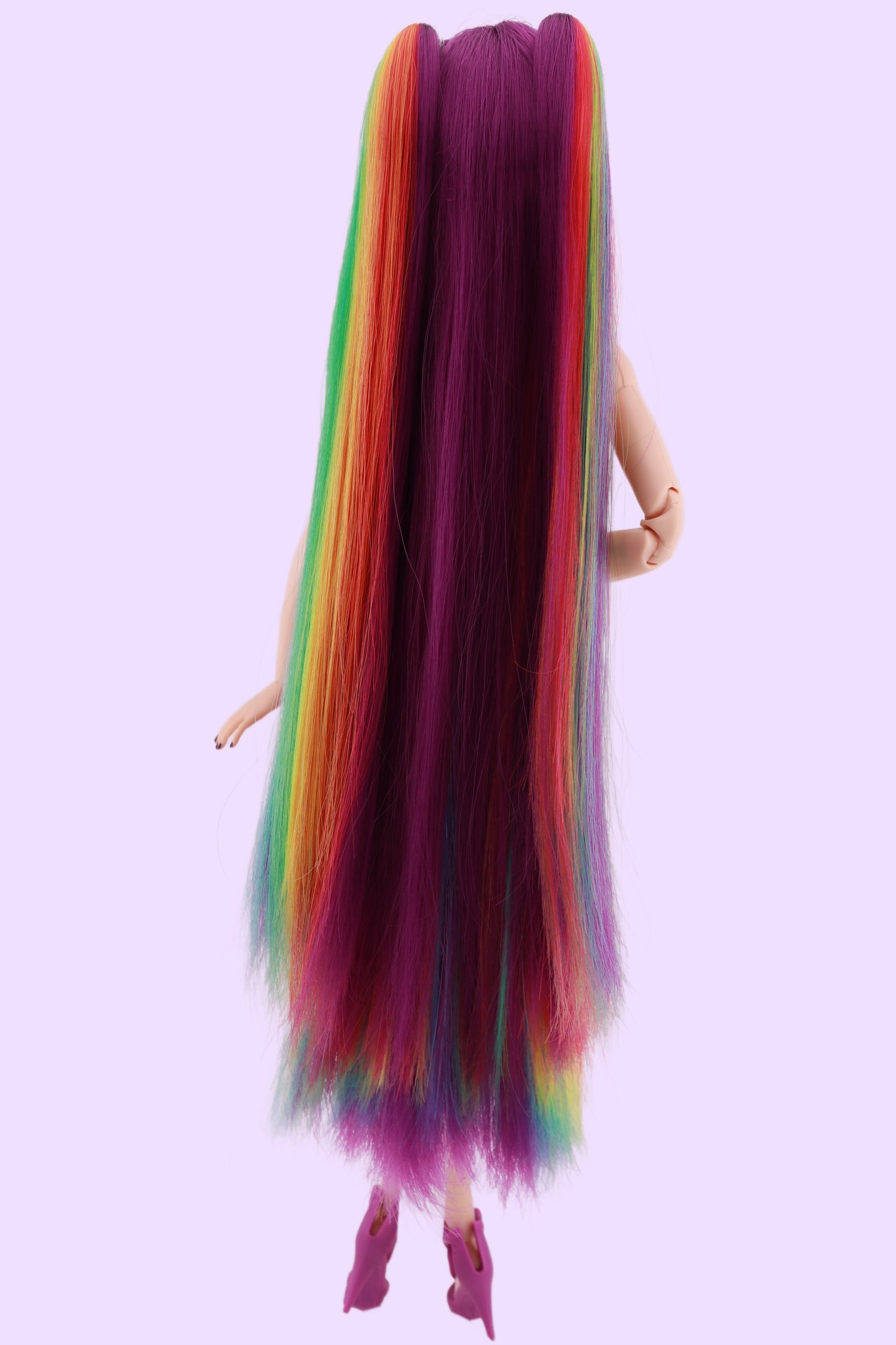 Purple and Rainbow Hair Odile Barbie