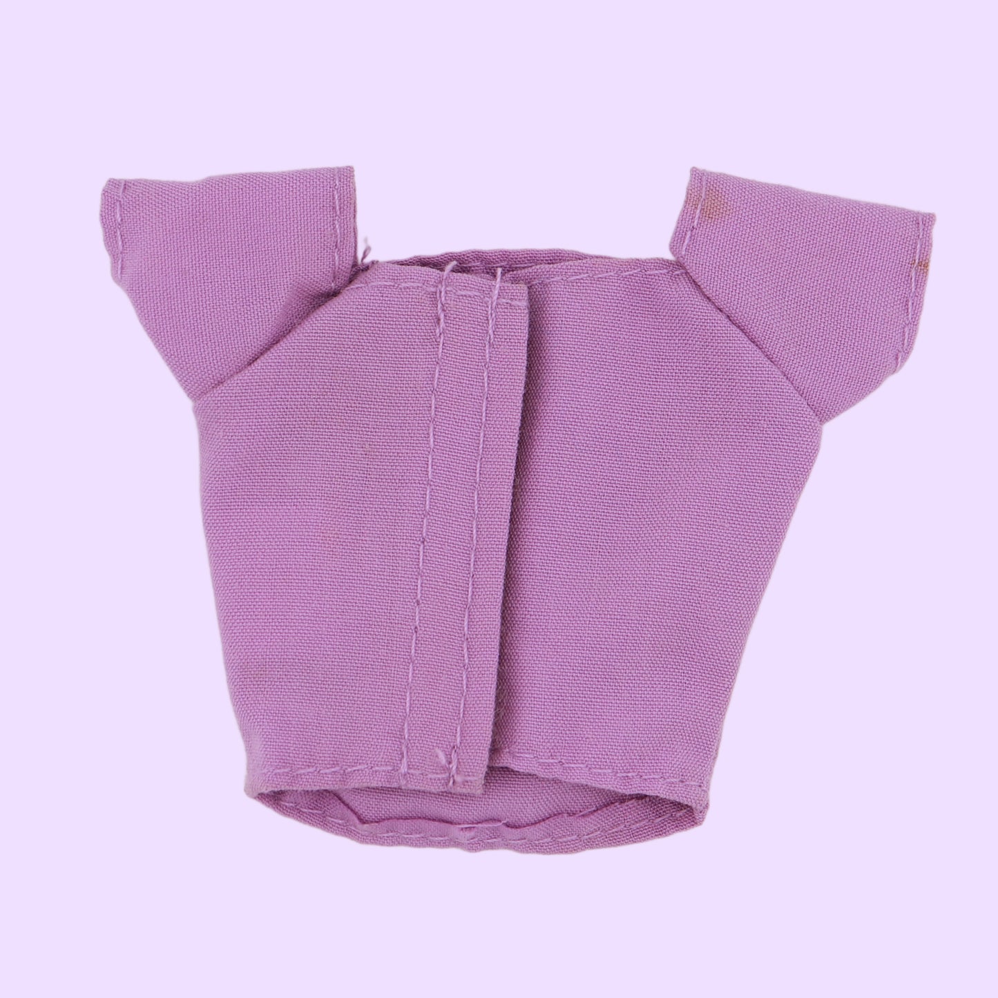 Purple Top with Butterfly Detail