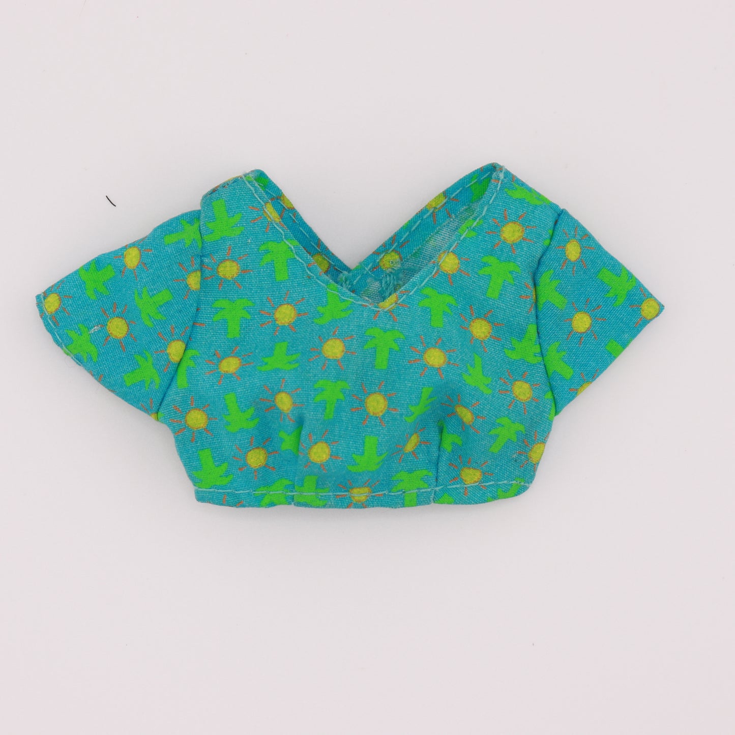 Palm Tree and Sun Crop Top