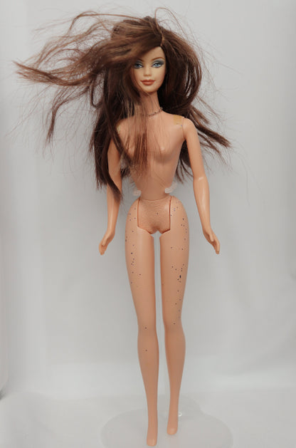 2002 Rare Sapphire September Birthstone Barbie Brunette