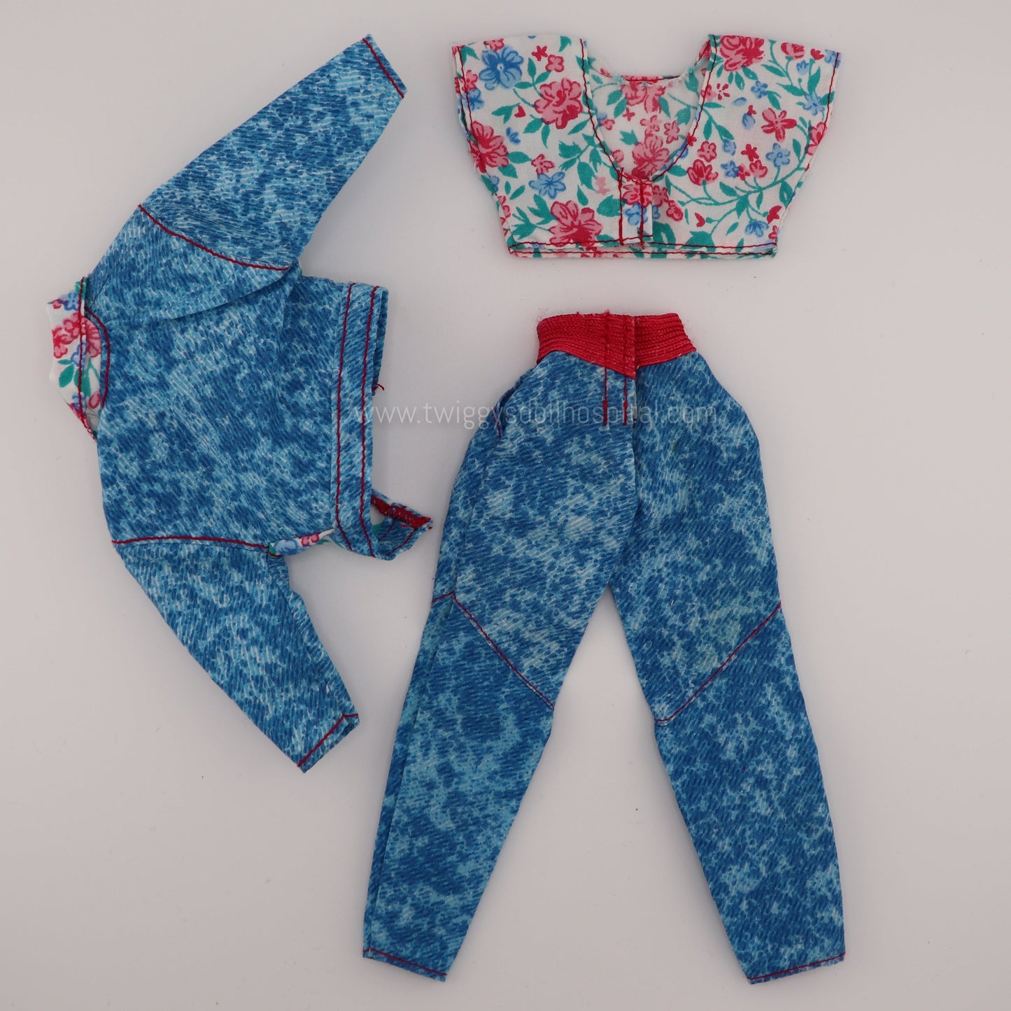 1991 Barbie Jazzy Jean Fashion Mall Outfit