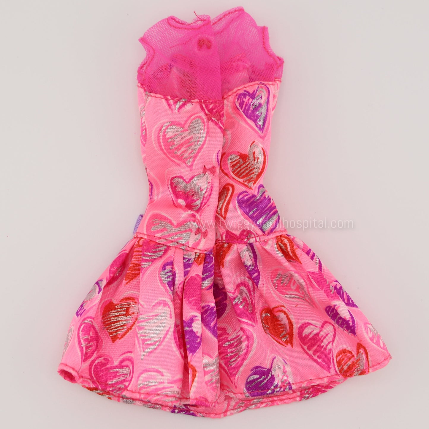 1990 Valentine Barbie Dress